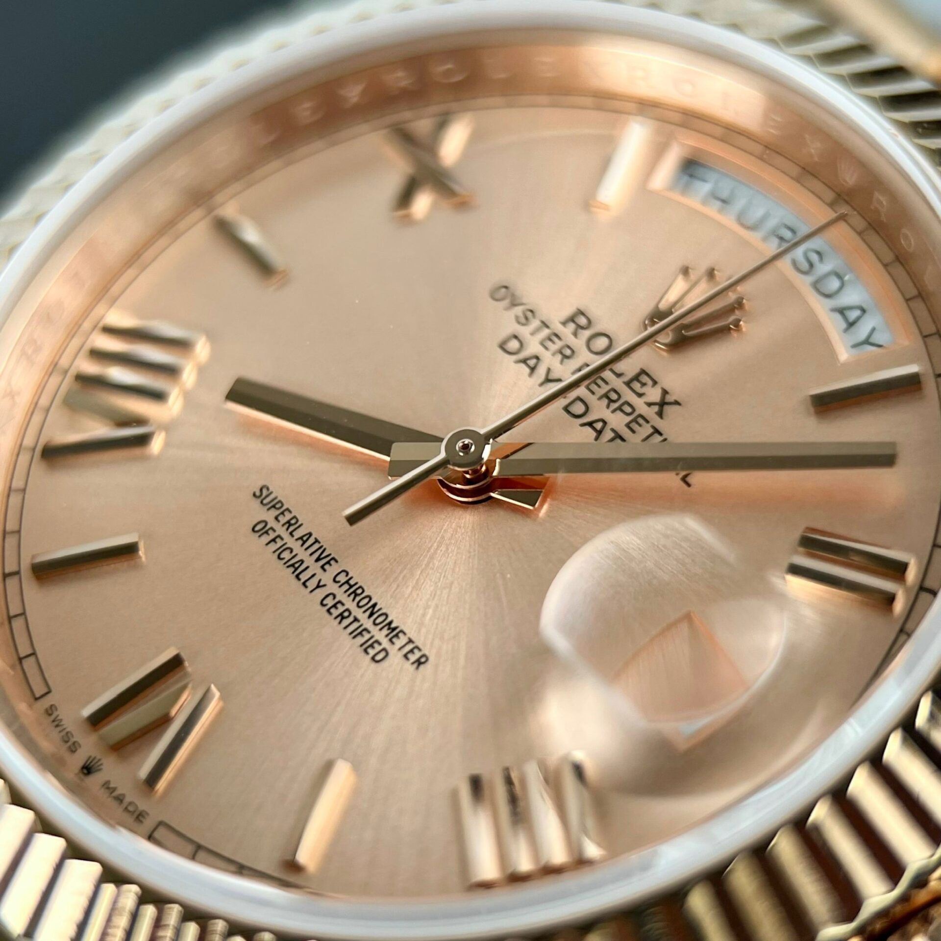 Rolex Day-Date 228239 Replica 1:1 Watch Refined 166gr GM V2 40mm