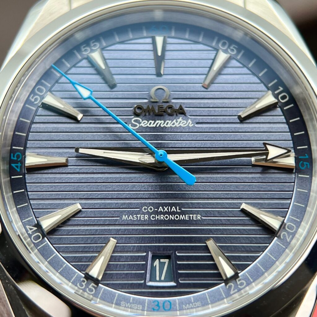 Omega Replica Watches Seamaster Aqua Terra Blue Dial VS Factory 41mm