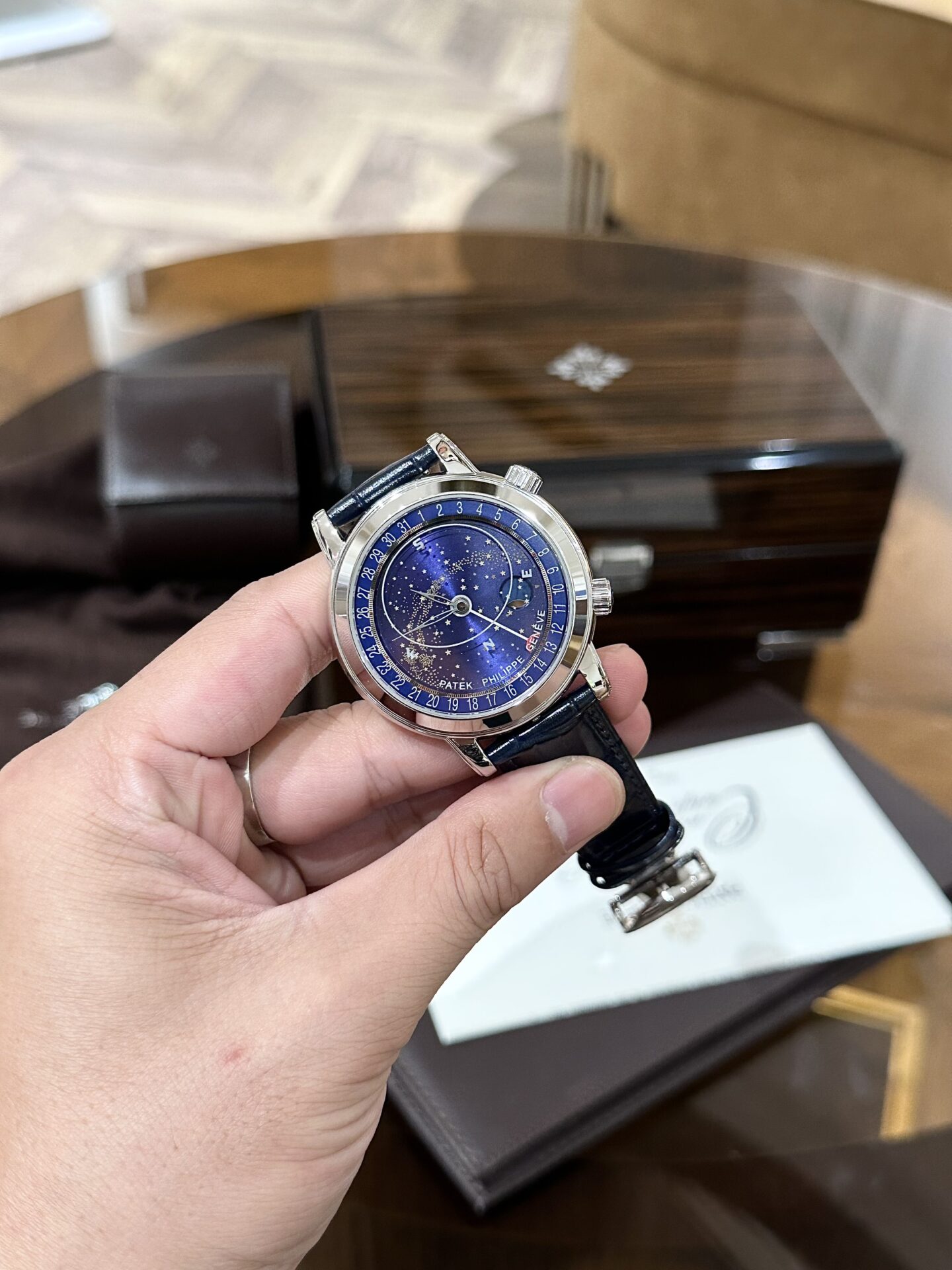 Patek Philippe Complications 6102 Replica 11 Watch Blue 44mm