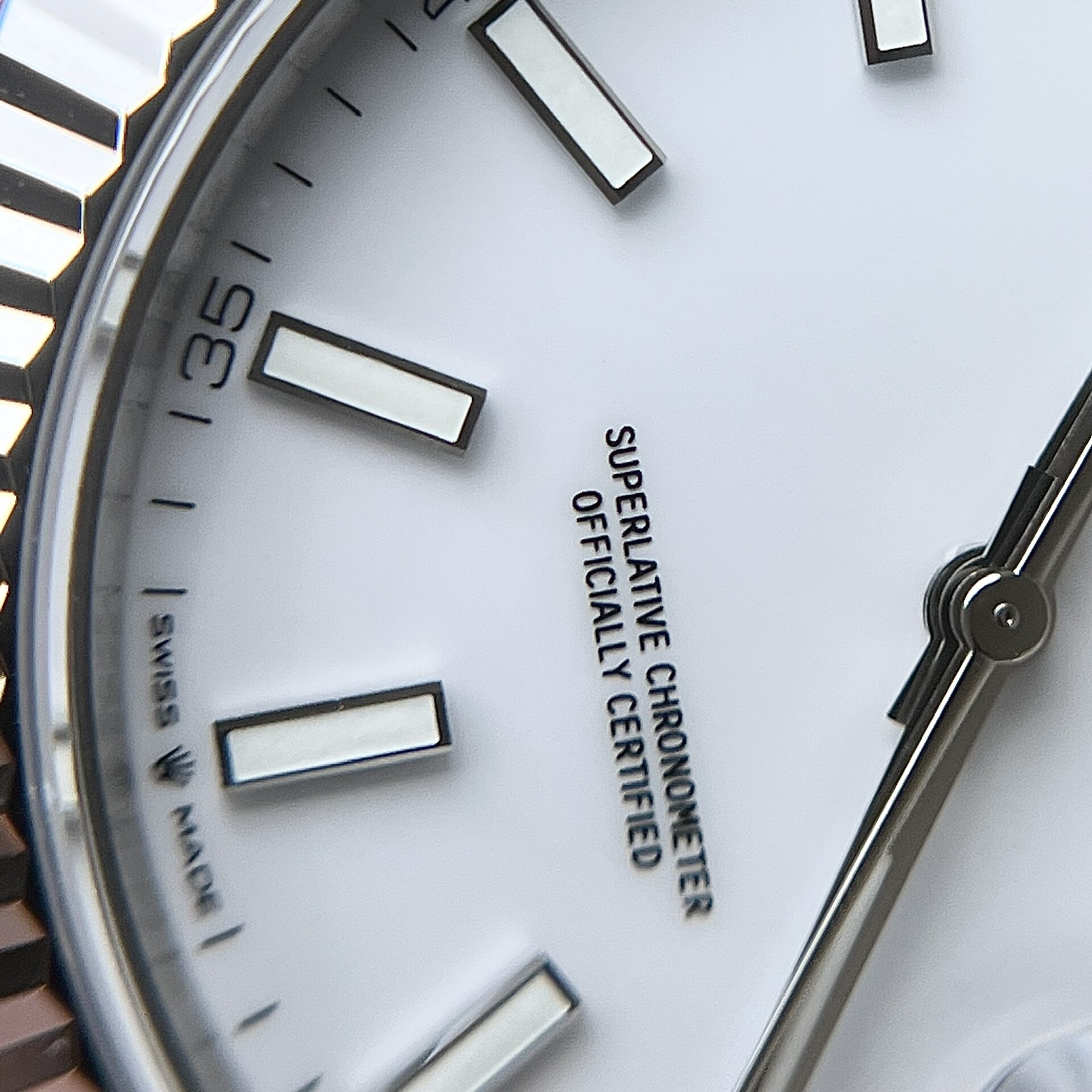 Rolex DateJust 126334 Replica Watch White Enamel Clean Factory 41mm