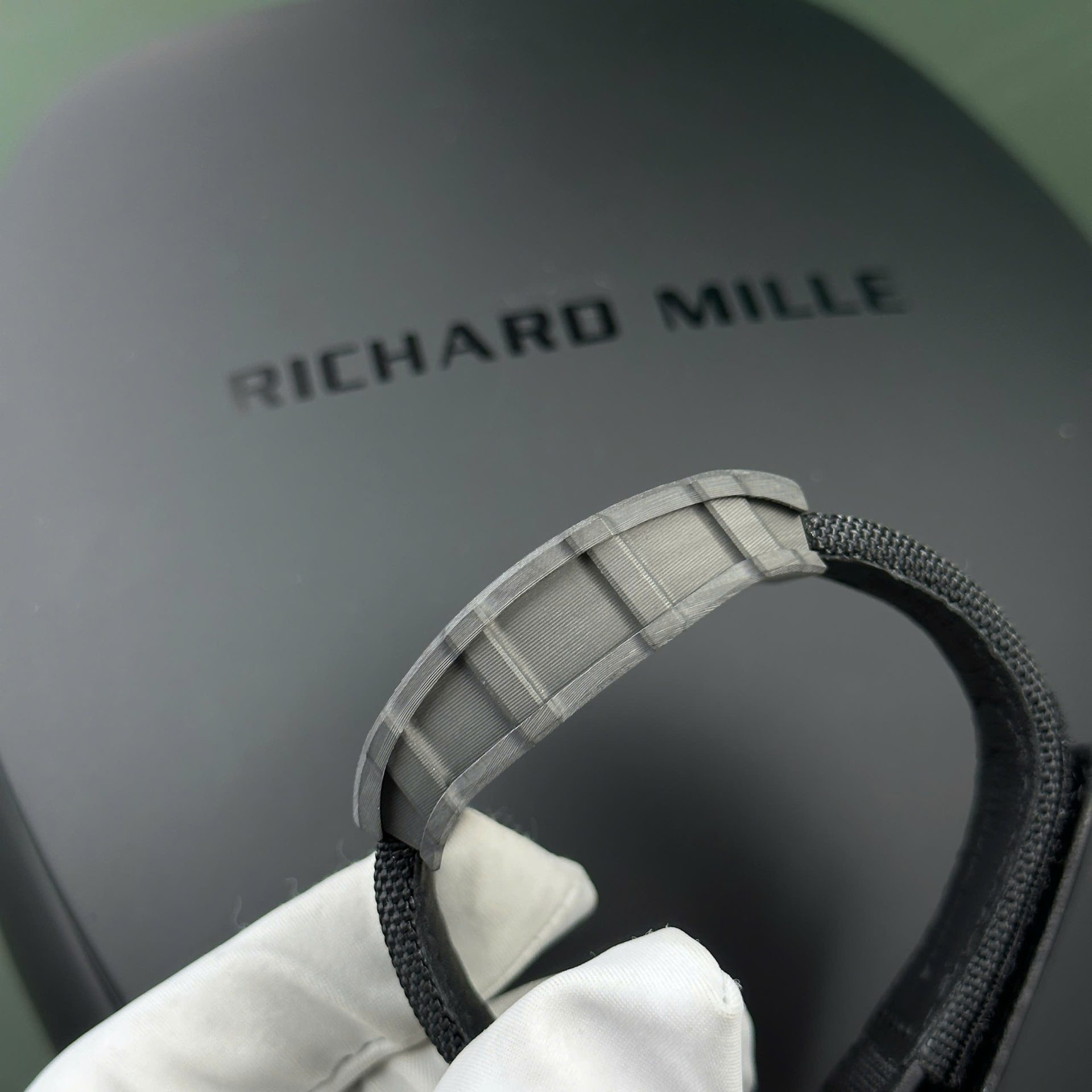 Richard Mille RM35-01 Replica Watch Carbon Case Fabric Nato StrapBBR Factory 44,5x50mm