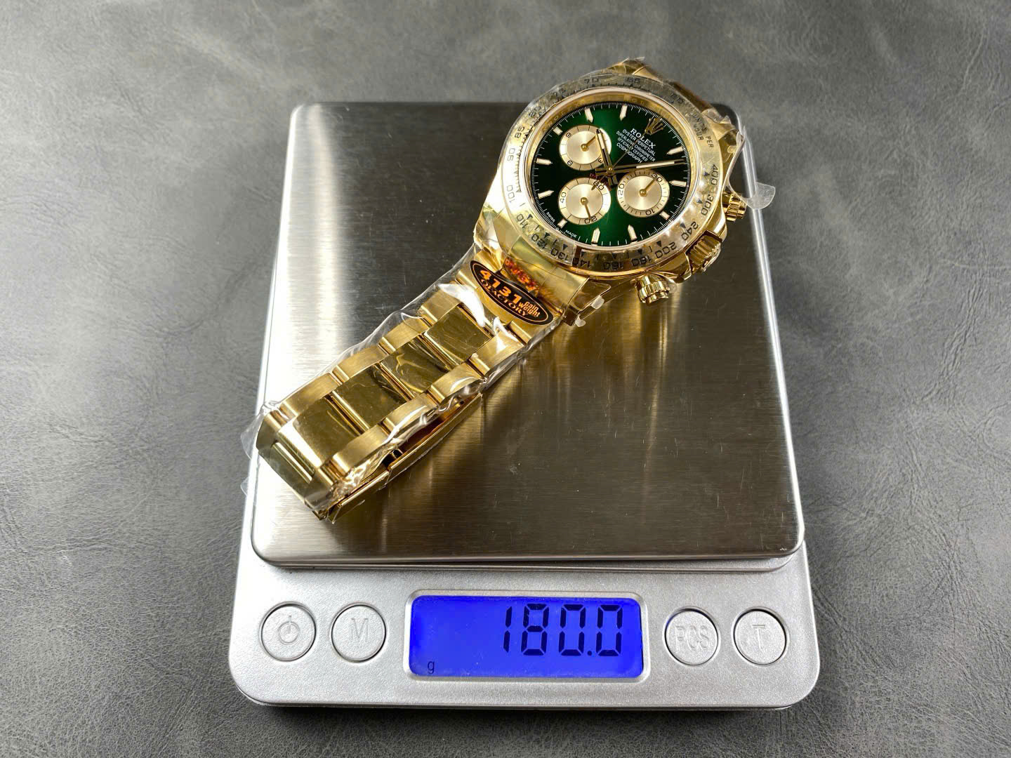 Rolex Cosmograph Daytona Yellow Gold 126508 Loki Replica Watch Weight 180 Grams QF 40mm