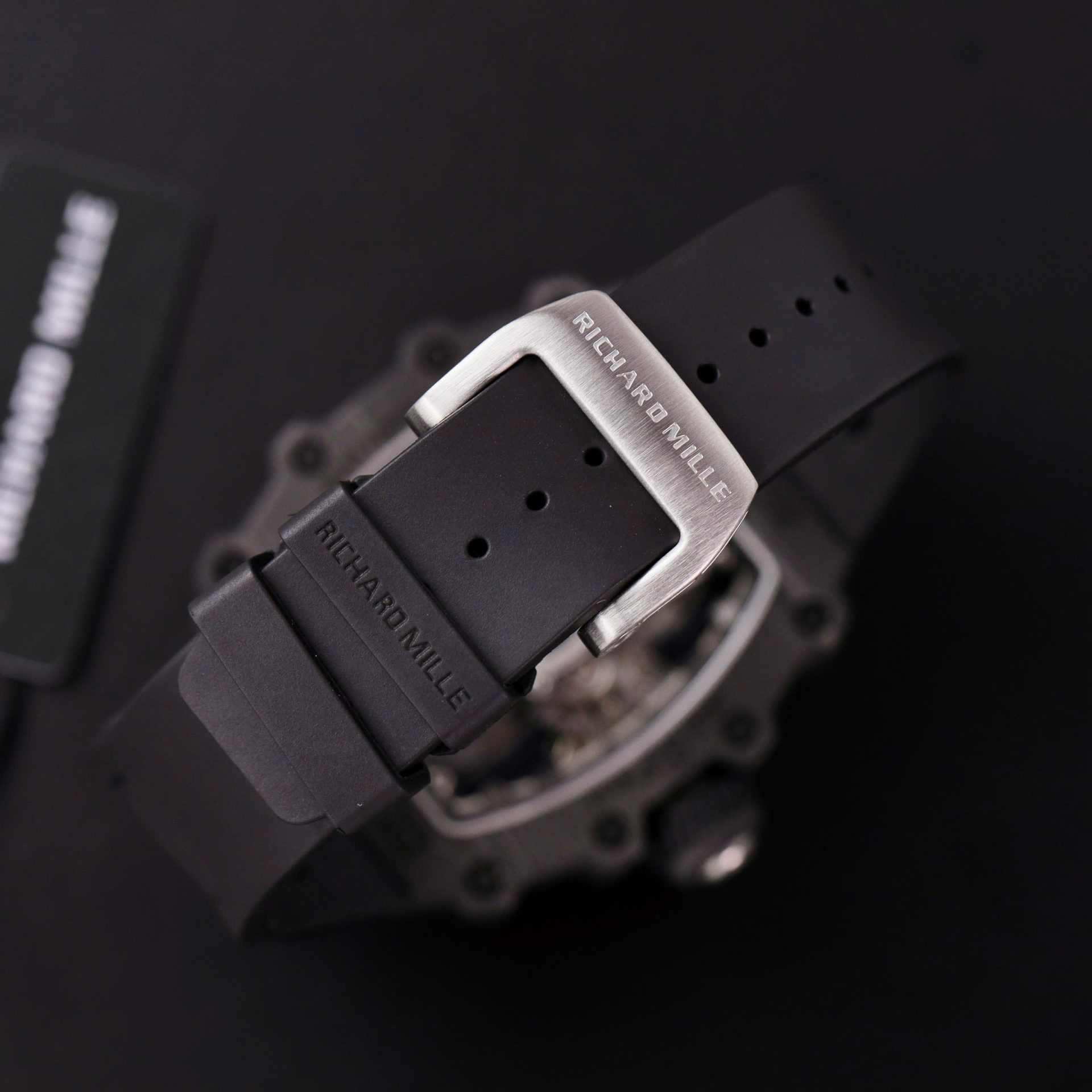 Richard Mille RM21-01 Tourbillon Best Replica Watch Rubber Strap 45mm