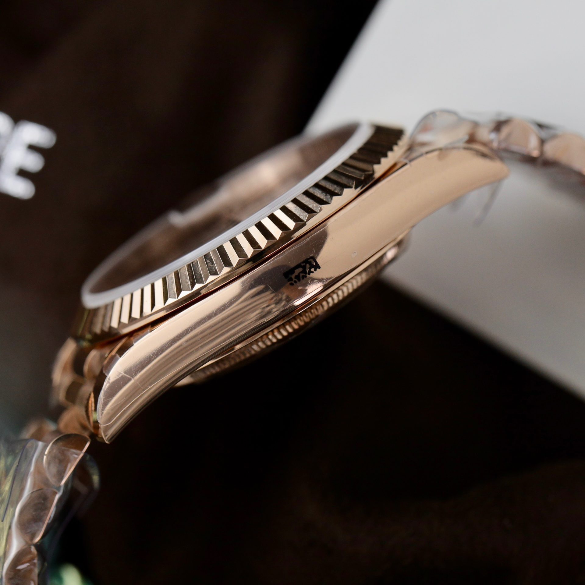 Rolex Replica Watch Day-Date 228235 Lava Dial Weight 185 Grams QF Factory 40mm