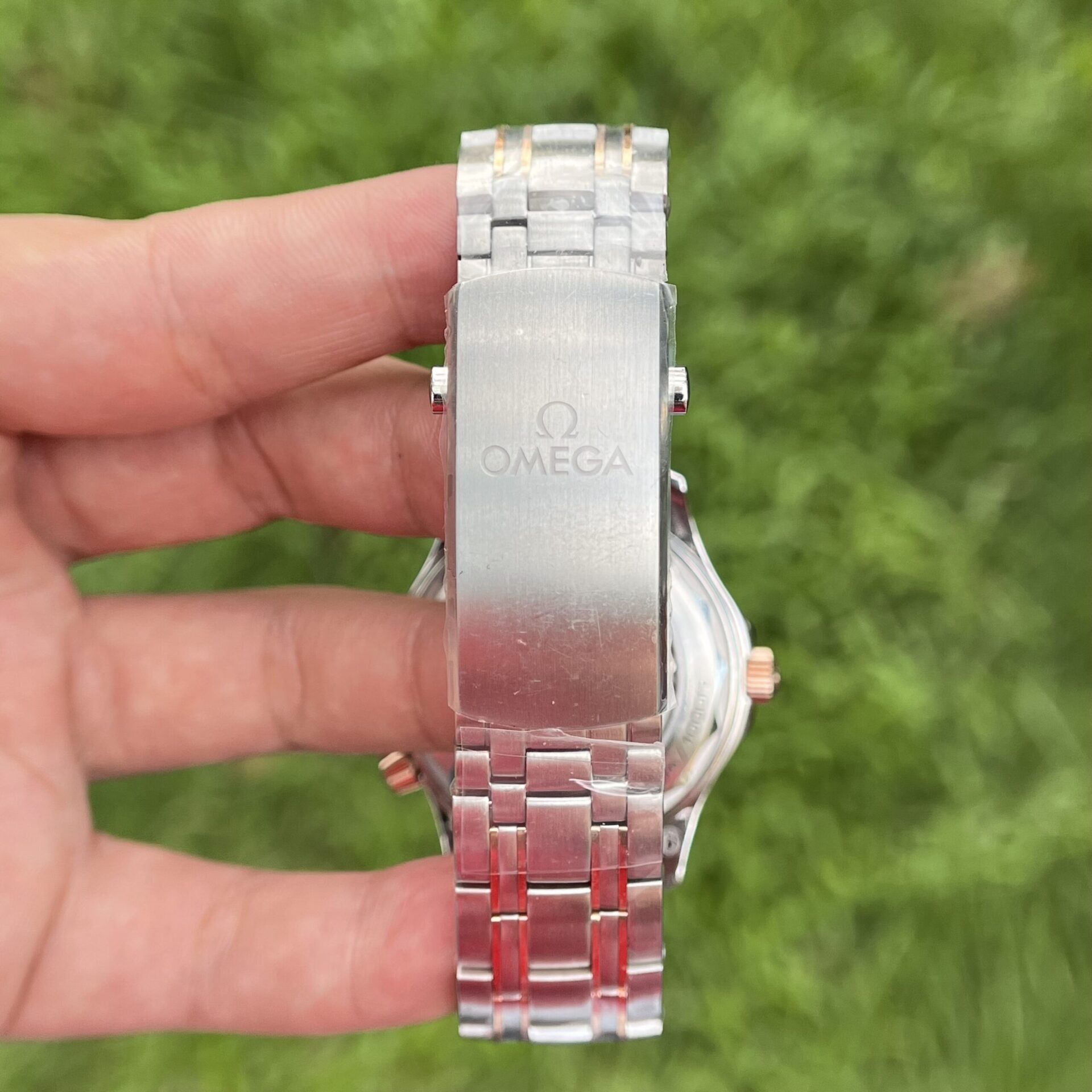 Omega Replica Watch Seamaster Demi Rose Gold VS Factory 42mm