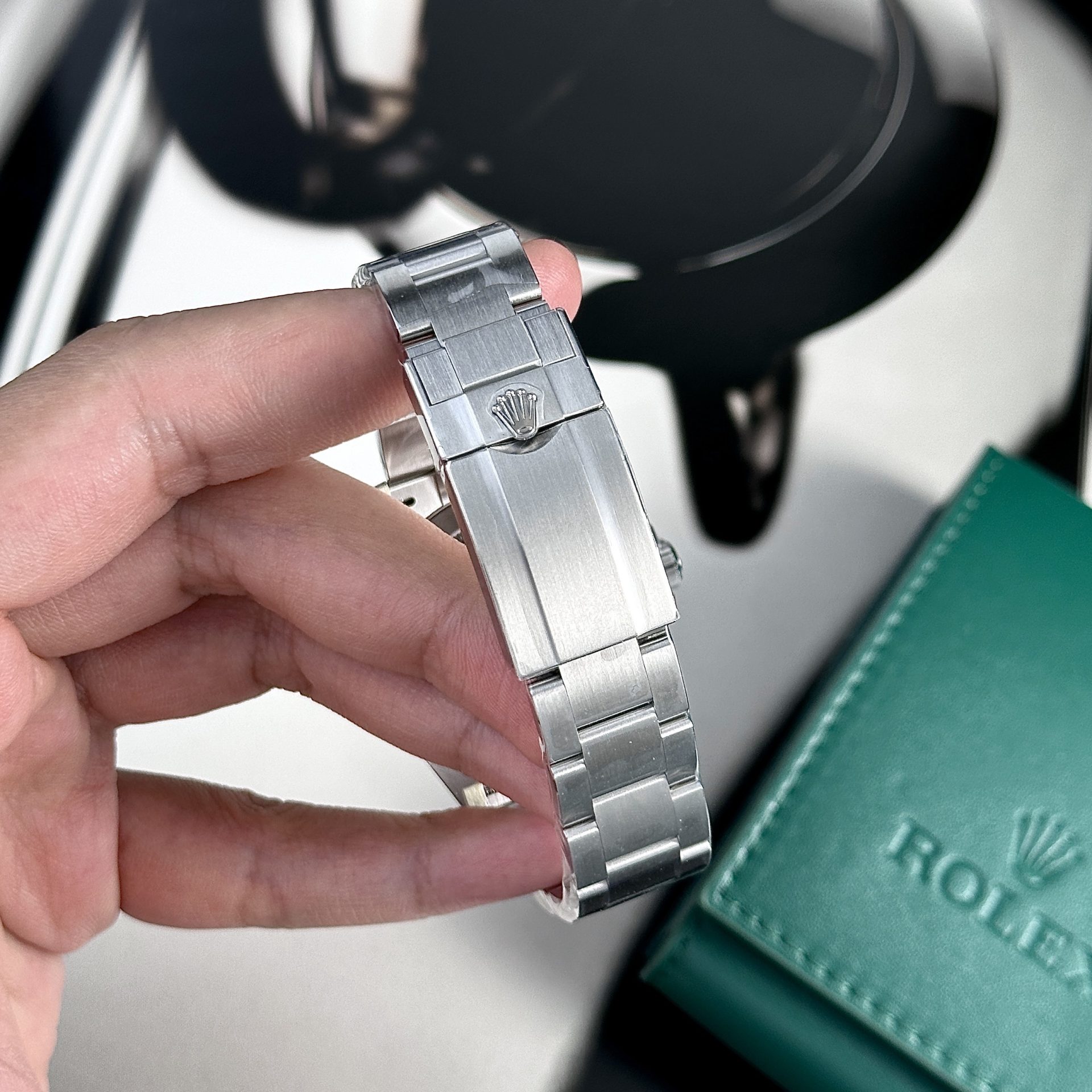 Rolex Replica Watch Air King 126900 Black Dial Clean Factory 40mm