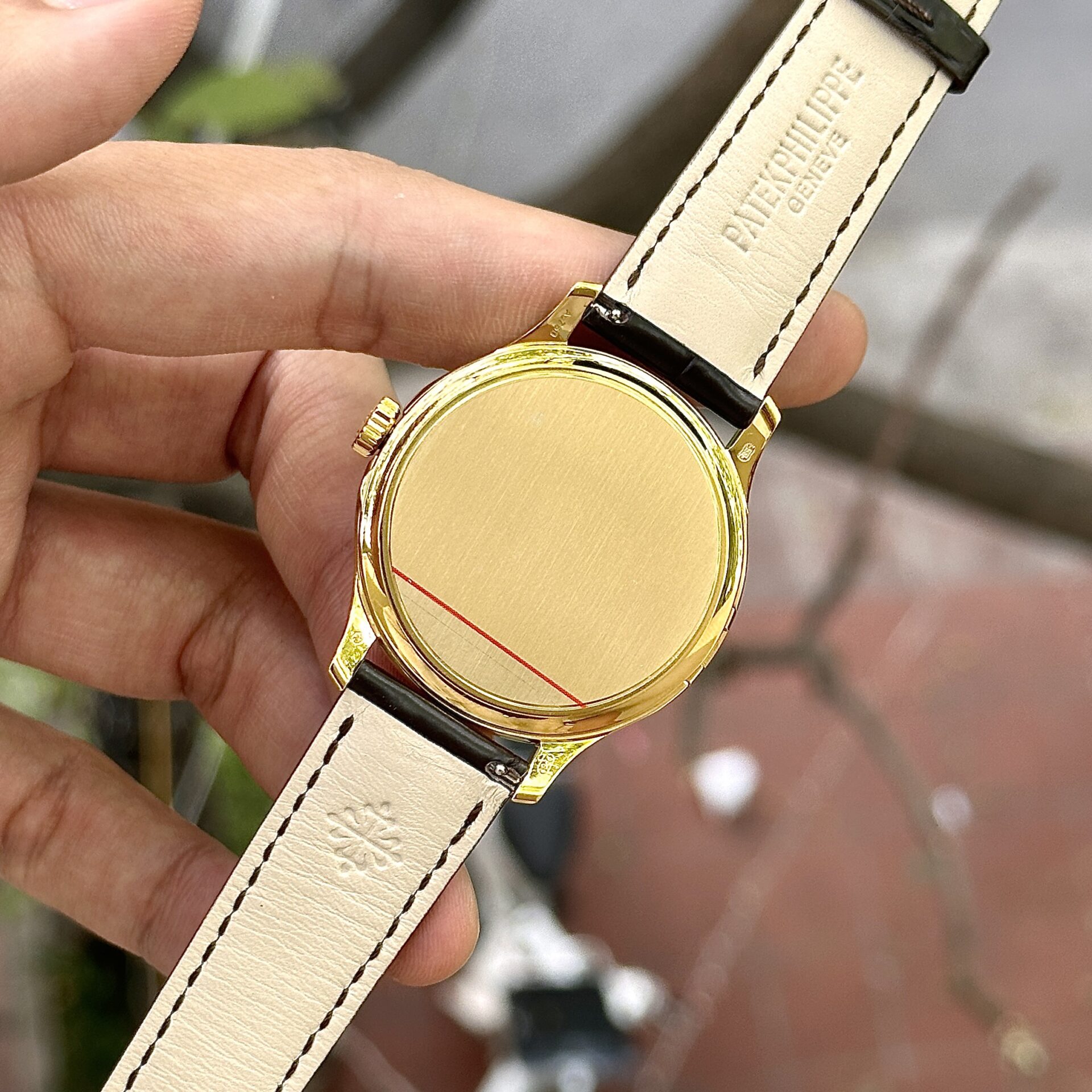 Patek Philippe Calatrava 5227J Replica Watch Leather Strap 3K Factory 39mm