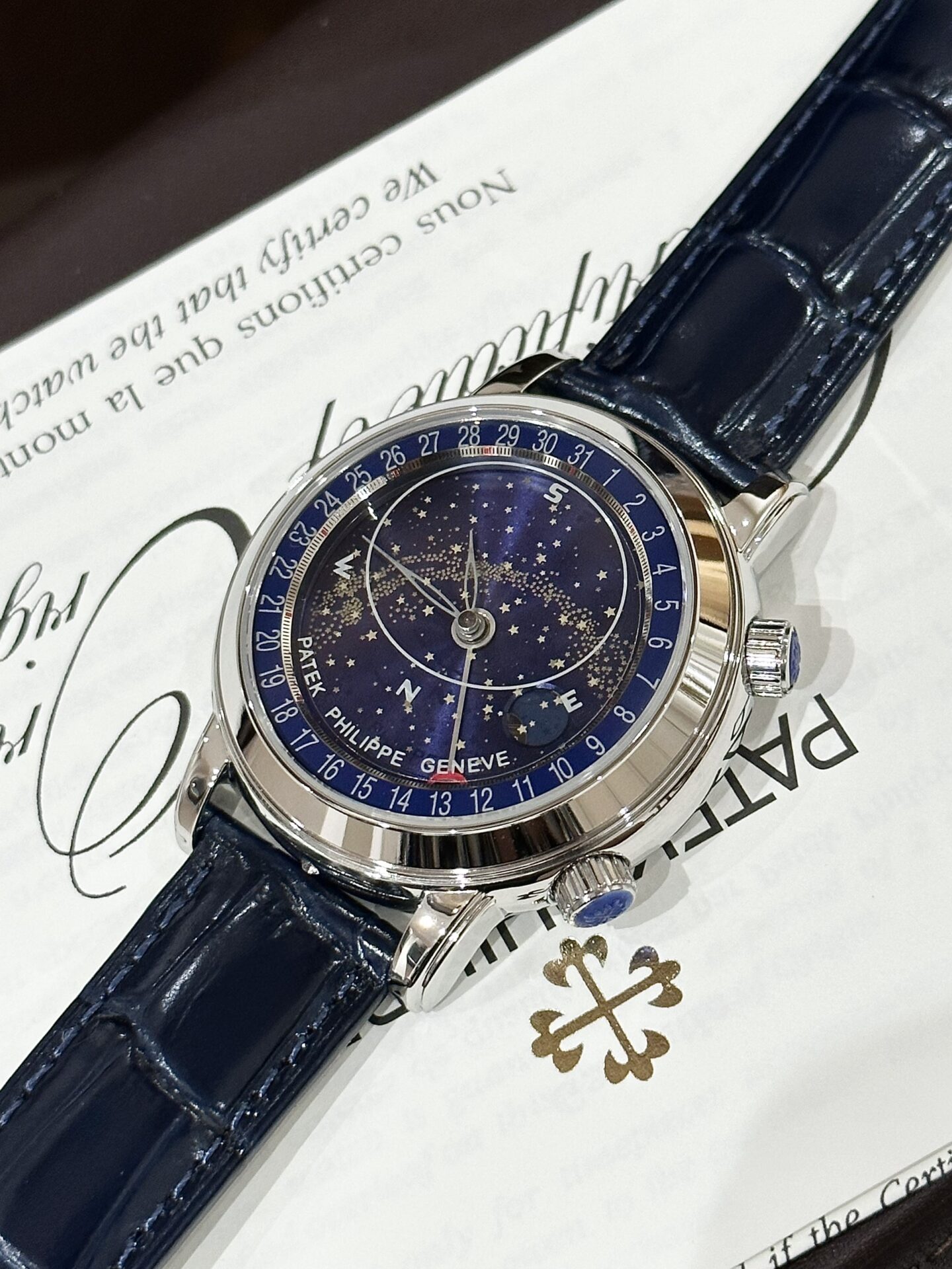 Patek Philippe Complications 6102 Replica 11 Watch Blue 44mm