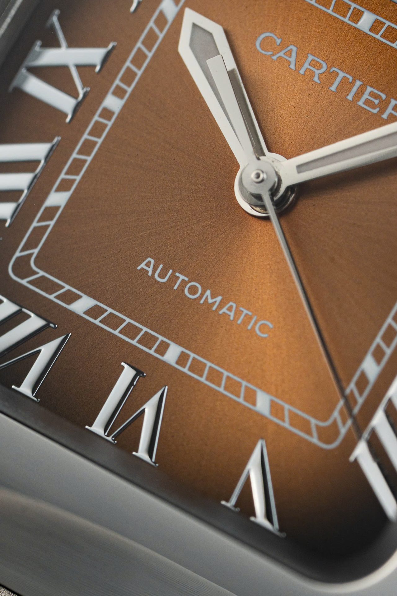 Cartier Santos WSA0065 Replica Watch Women Dial Brown BV Factory 35mm