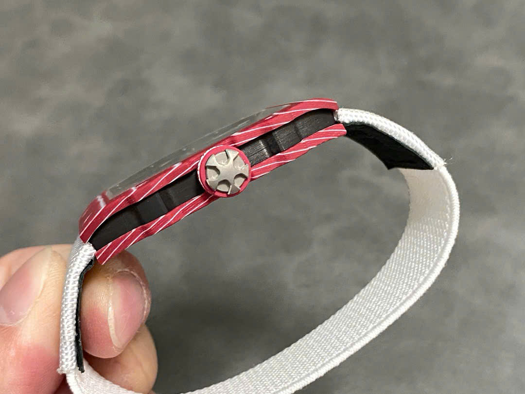 Richard Mille RM67-02 Best Replica Watch Red Carbon Weight 37 Grams 38.7×47.52mm