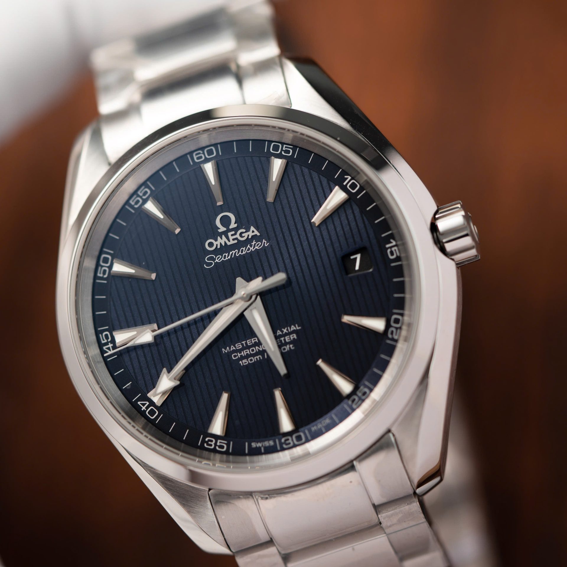 Omega Seamaster Aqua Terra Replica Watch Black Dial VS Factory 41mm