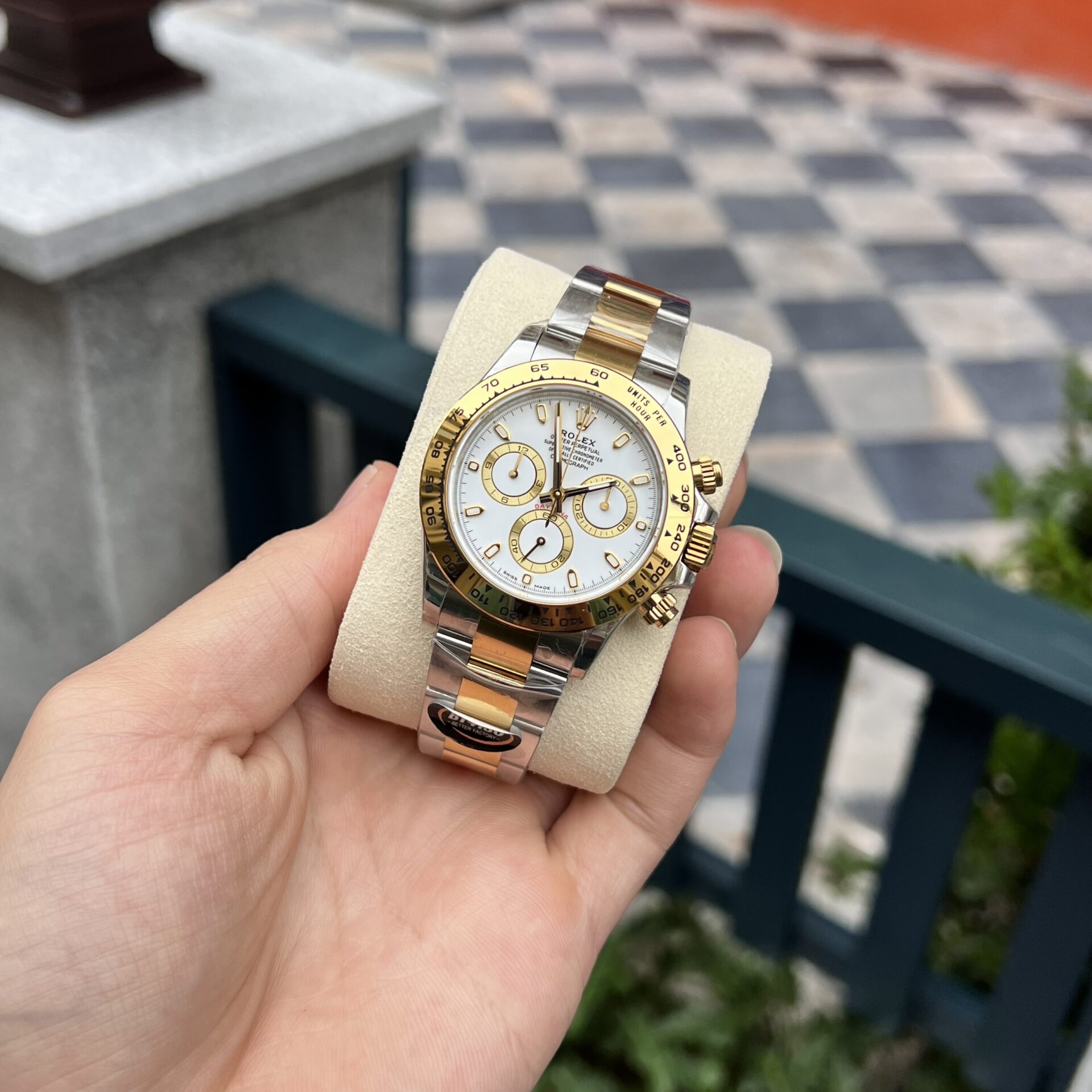 Rolex Daytona 126503 Best Replica Watch Demi Yellow BT Factory 40mm