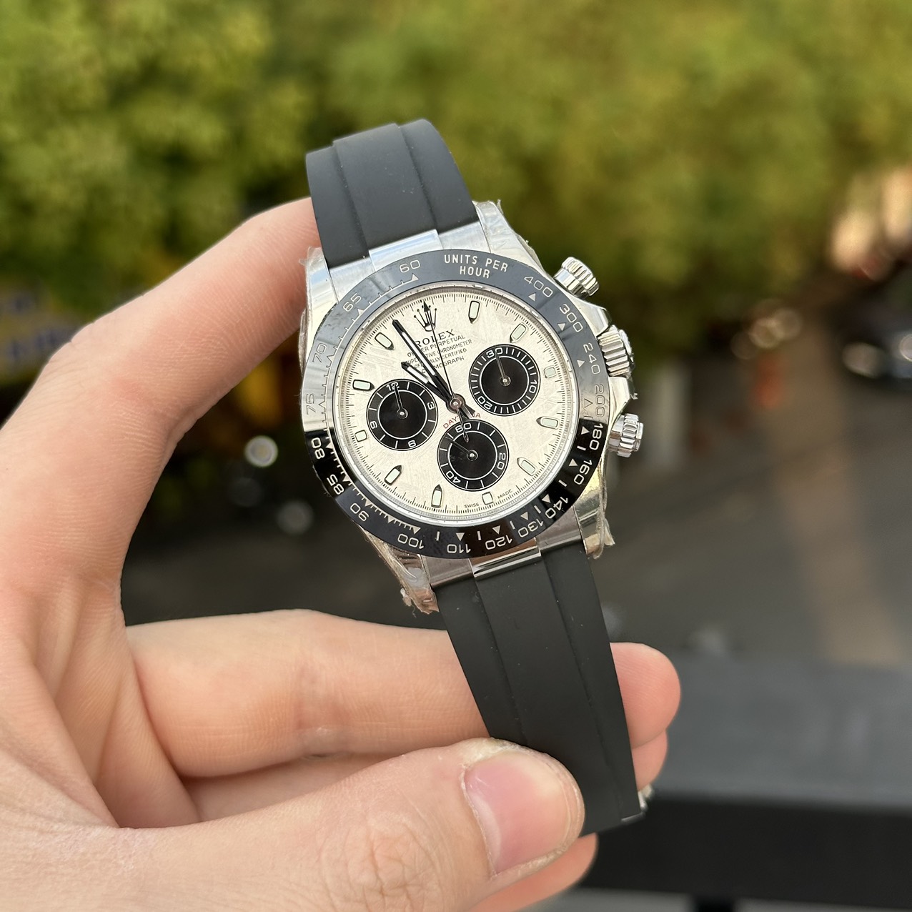 Rolex Cosmograph Daytona Meteorite Dial Best Replica Watch 40mm
