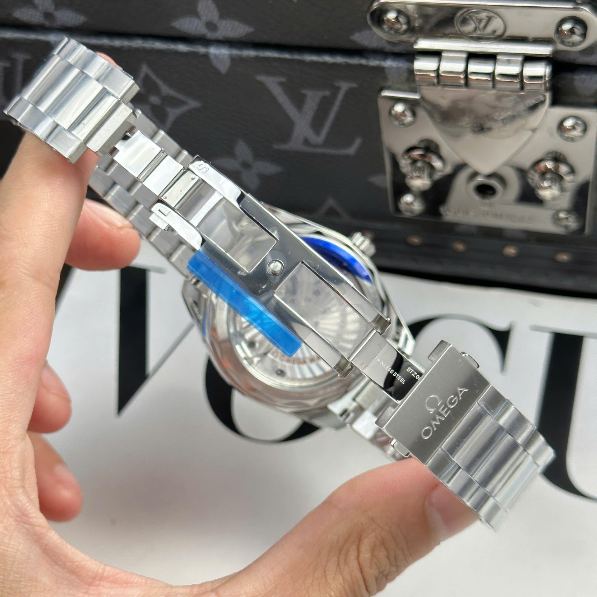 Omega Seamaster Co-Axial Replica 11 Watch Blue Dial Automatic VS Factory 41mm