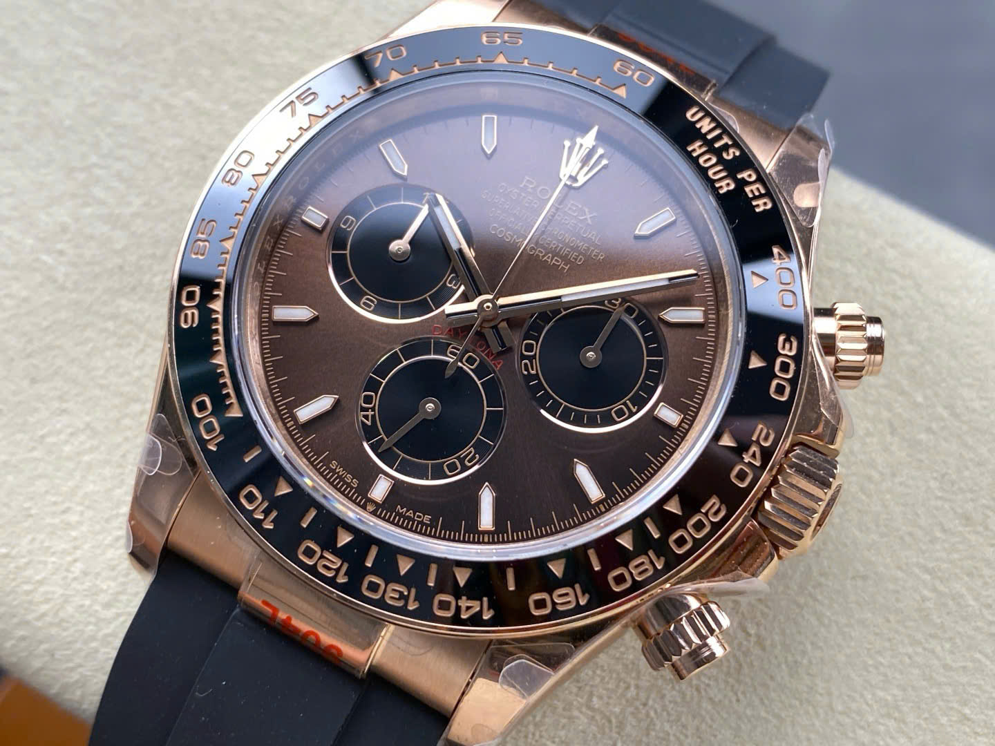 Rolex Cosmograph Daytona M116515LN-0041 Replica Watch Weight 152 Grams QF 40mm