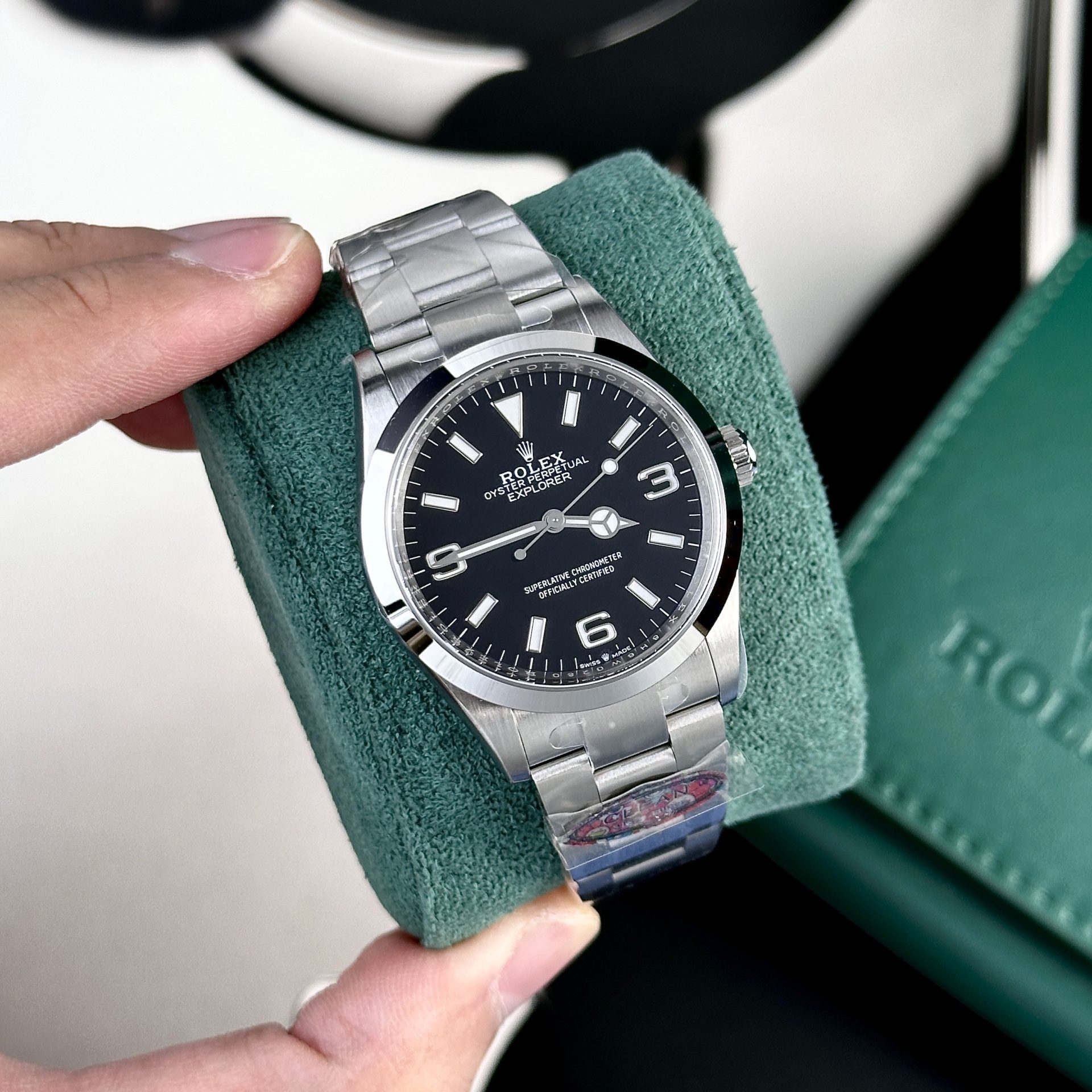 Rolex Replica Watch Explorer 214270 Black Dial Clean Factory 36mm