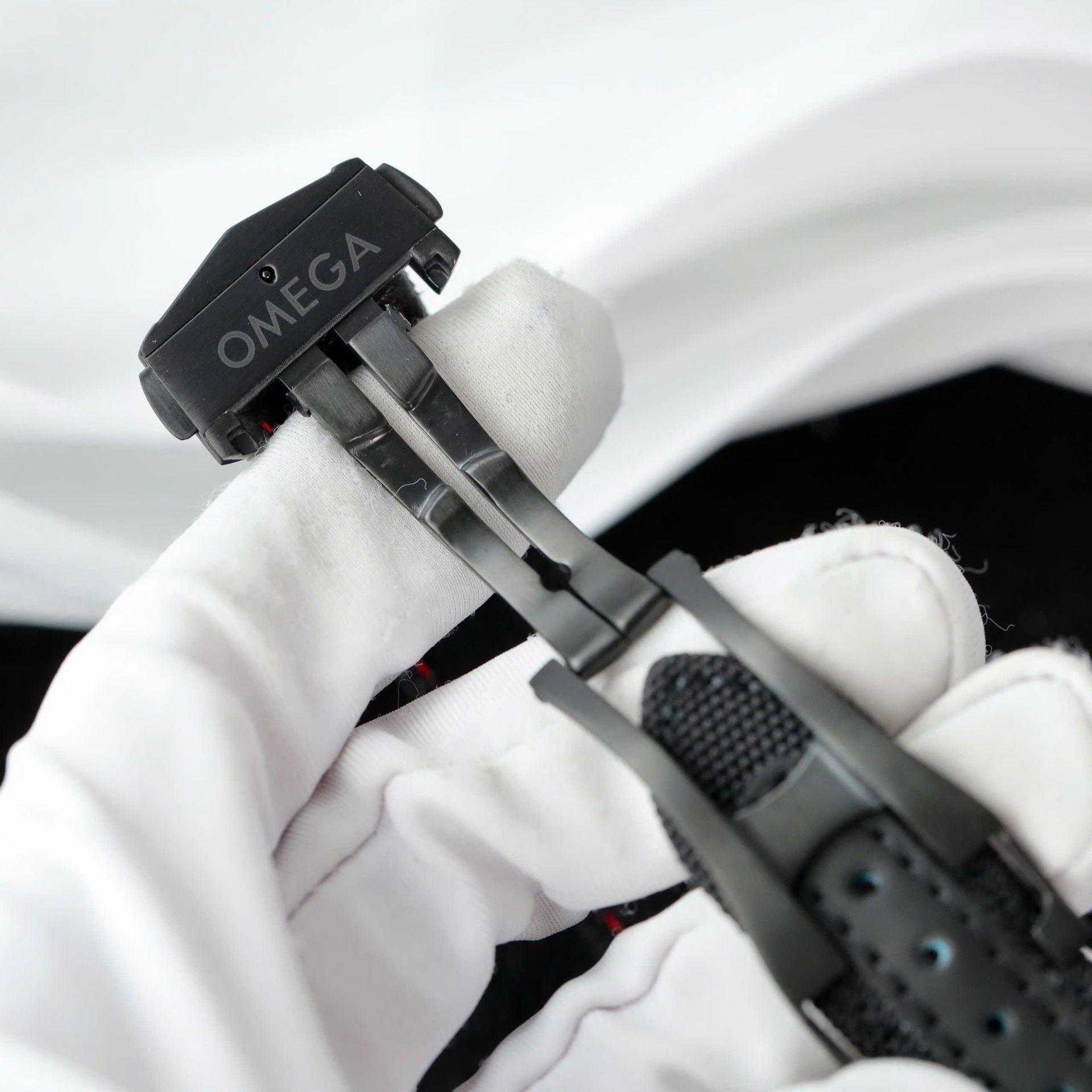 Omega Replica Watch Speedmaster Black Ceramic OM Factory 44mm