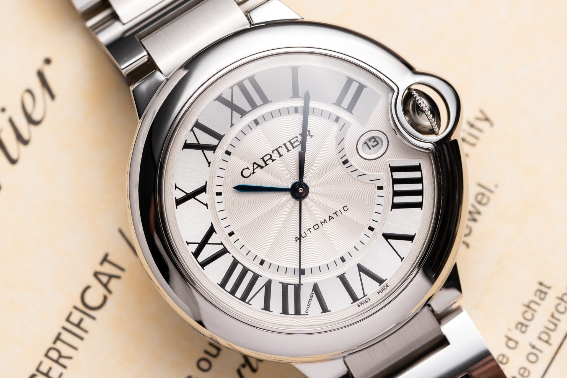 Cartier Ballon Bleu W69012Z4 Replica 1:1 Watch 42mm
