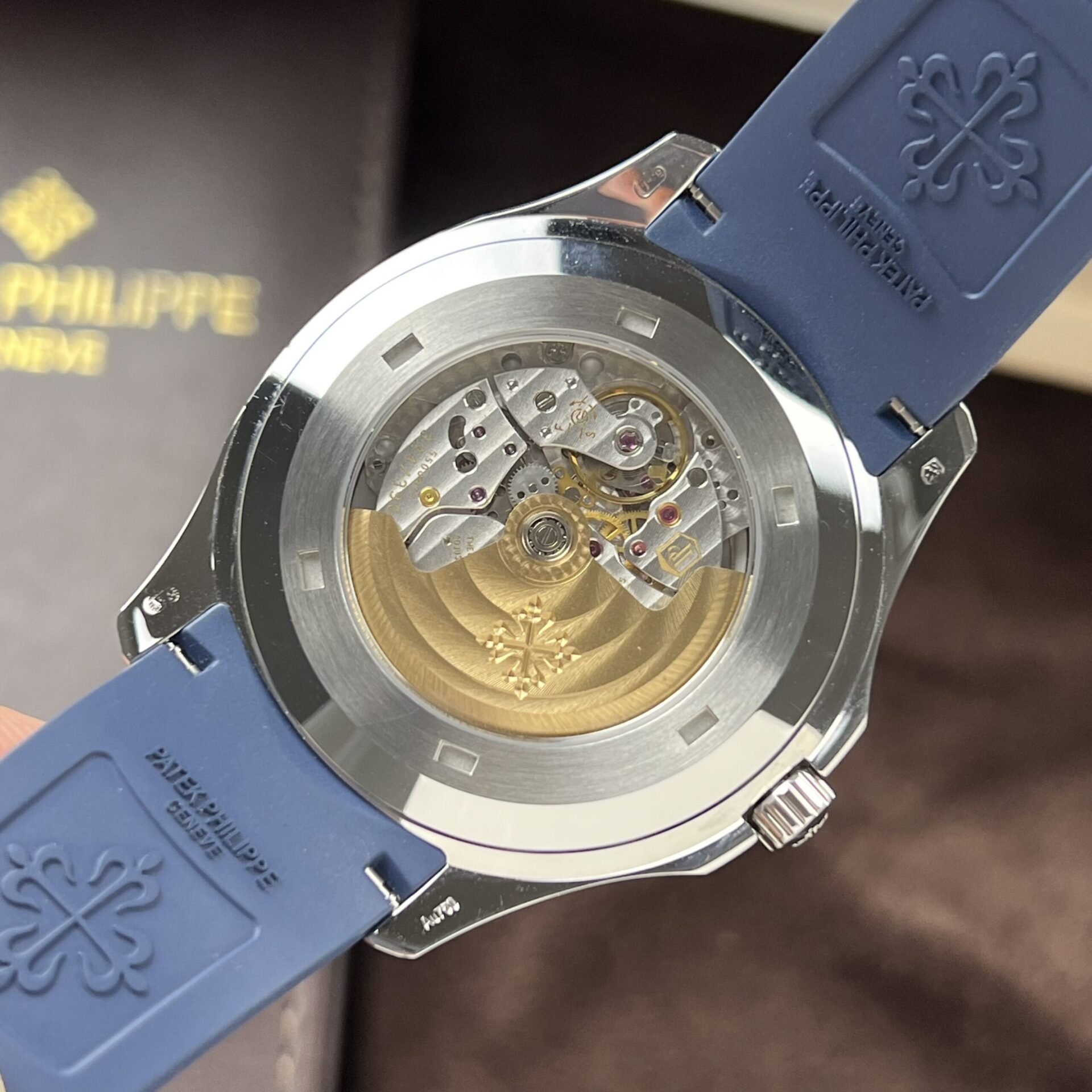 Patek Philippe Replica Watch Aquanaut 5168G Blue Dial 3K Factory 42mm