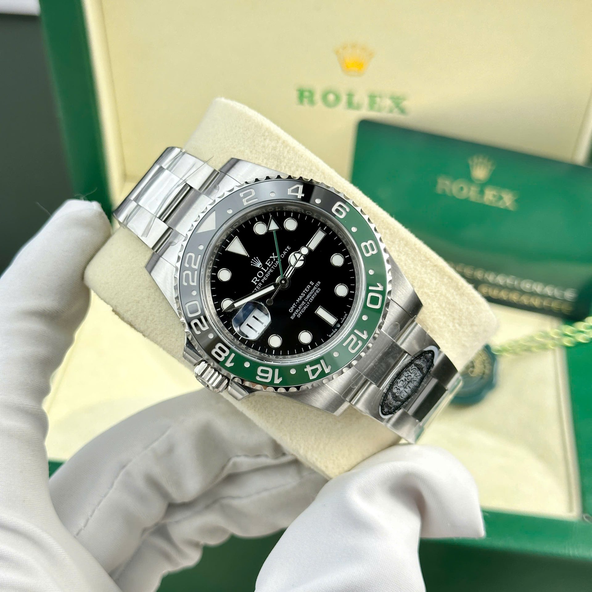 Rolex GMT-Master II 126720VTNR Replica 11 Watch Sprite Clean 40mm