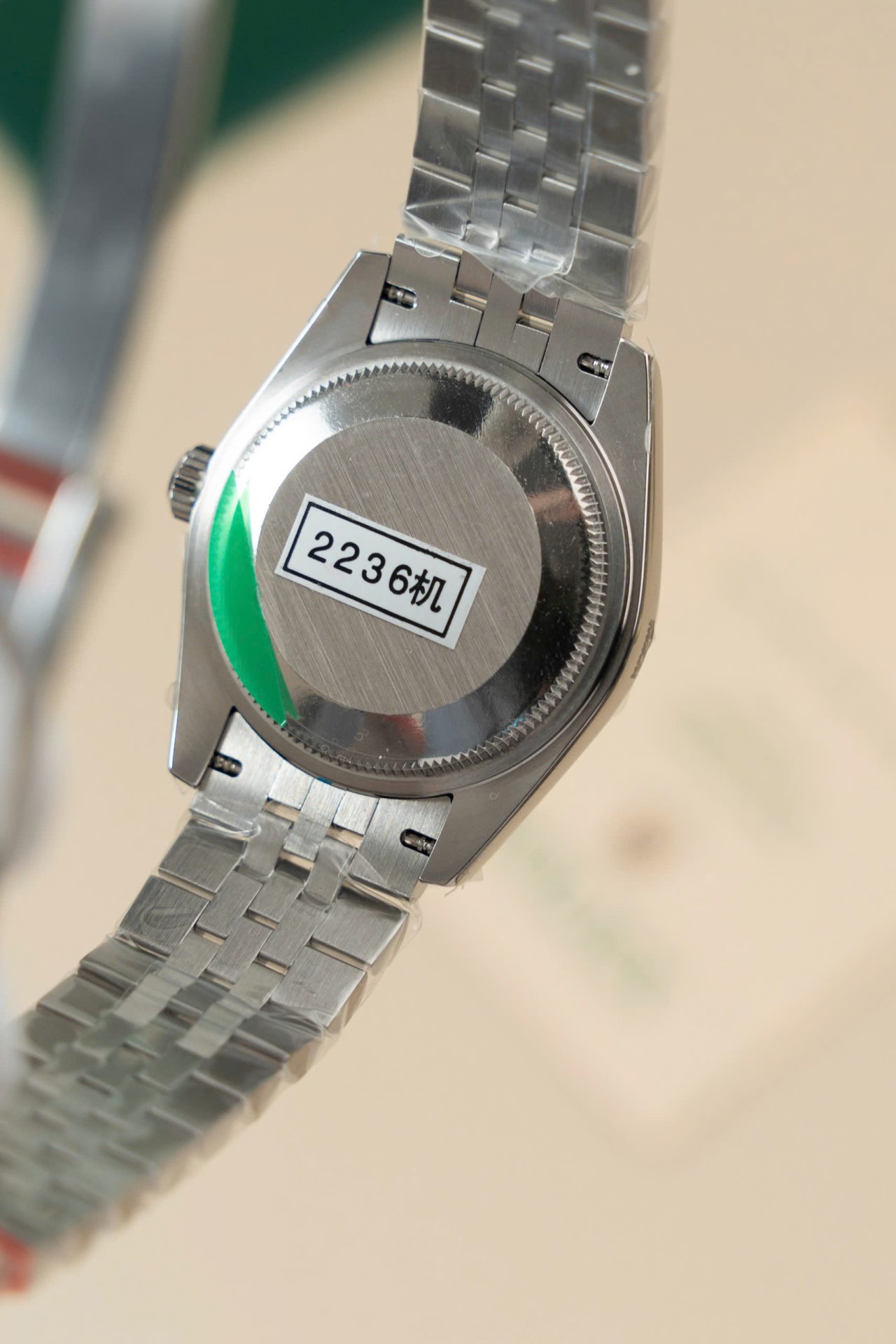 Rolex DateJust Lady Clone Watch Gray Dial Jubilee Strap 31mm