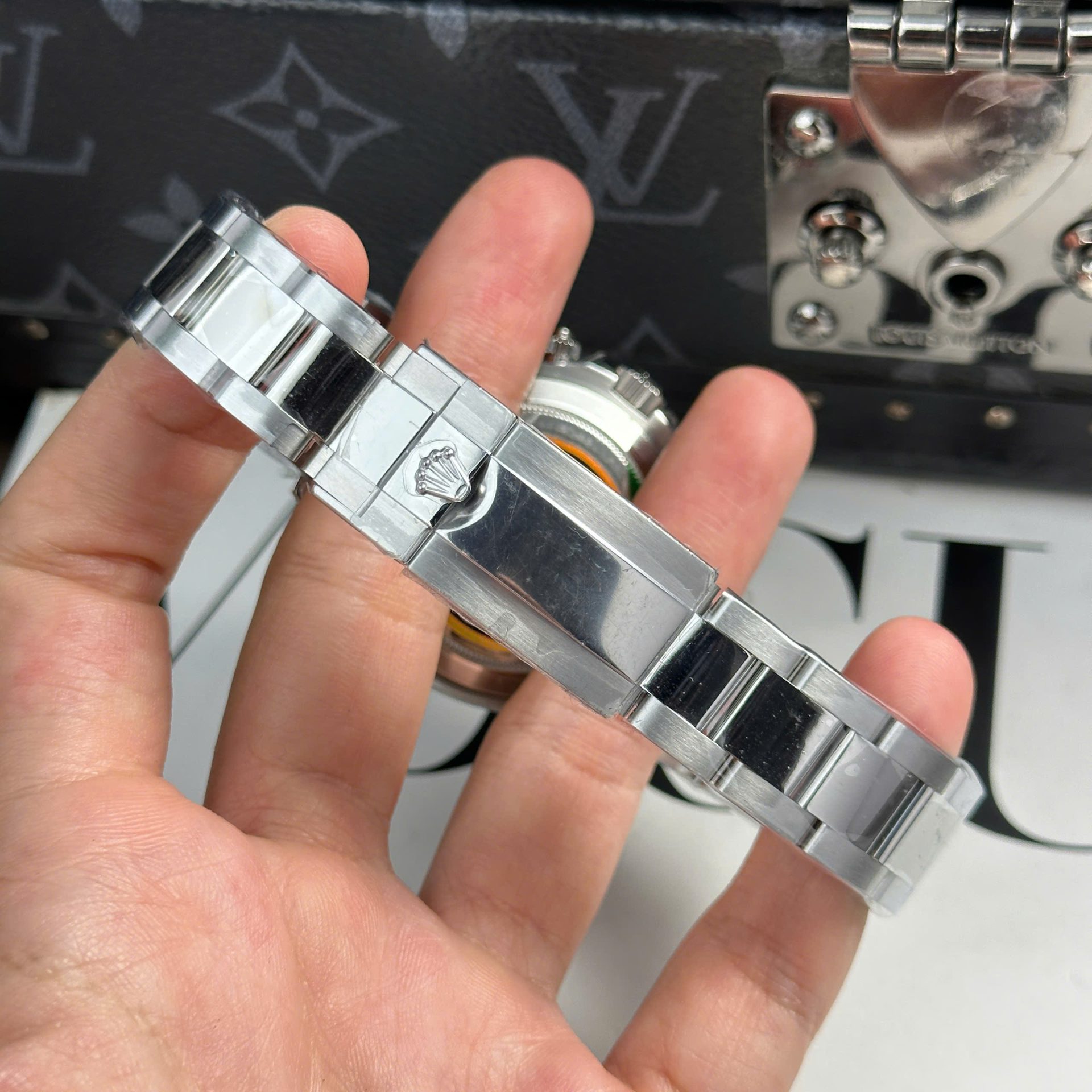 Rolex Daytona Ice Blue 116506 Best Replica Watches Refined Weight 180 Grams QF Factory 40mm