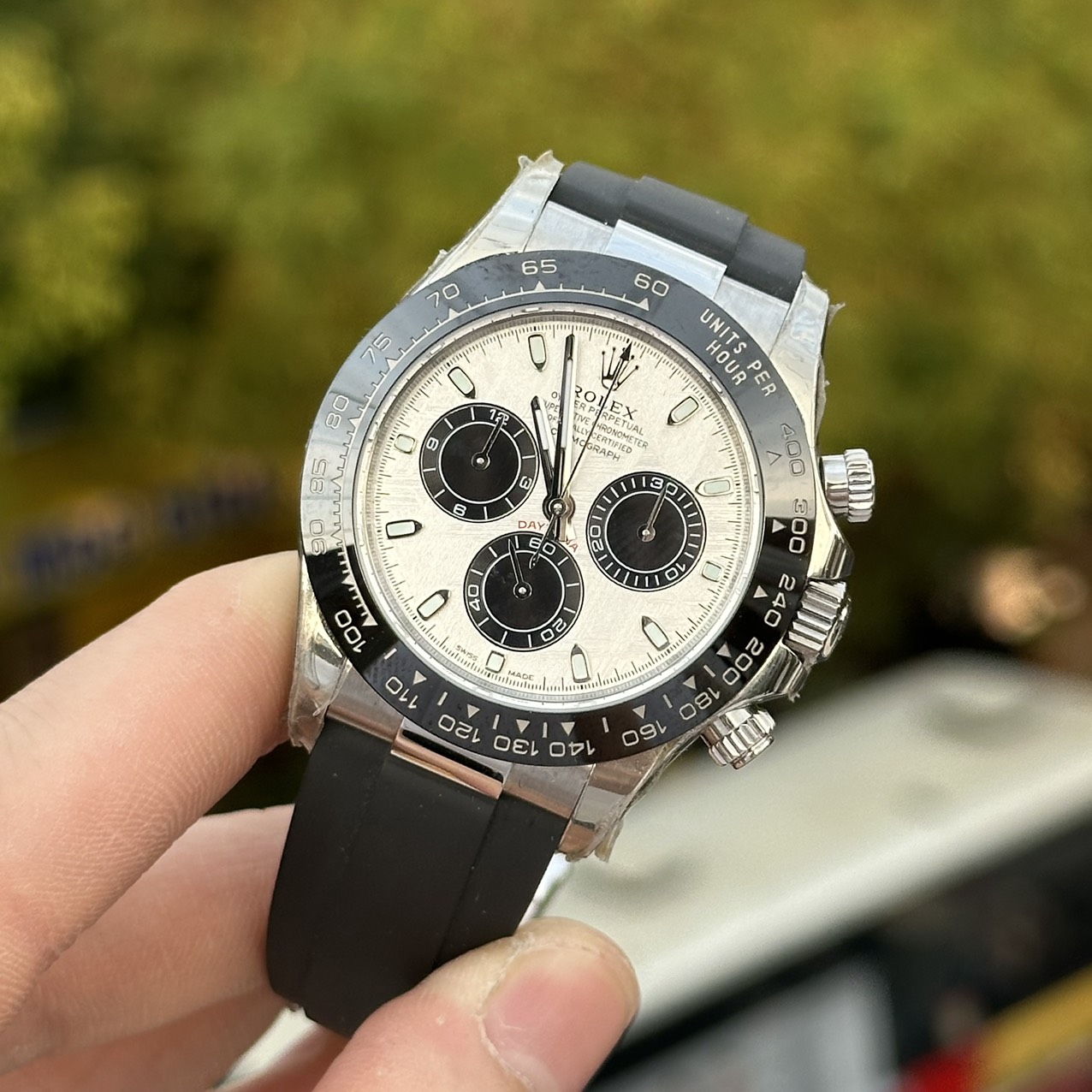 Rolex Cosmograph Daytona Meteorite Dial Best Replica Watch 40mm