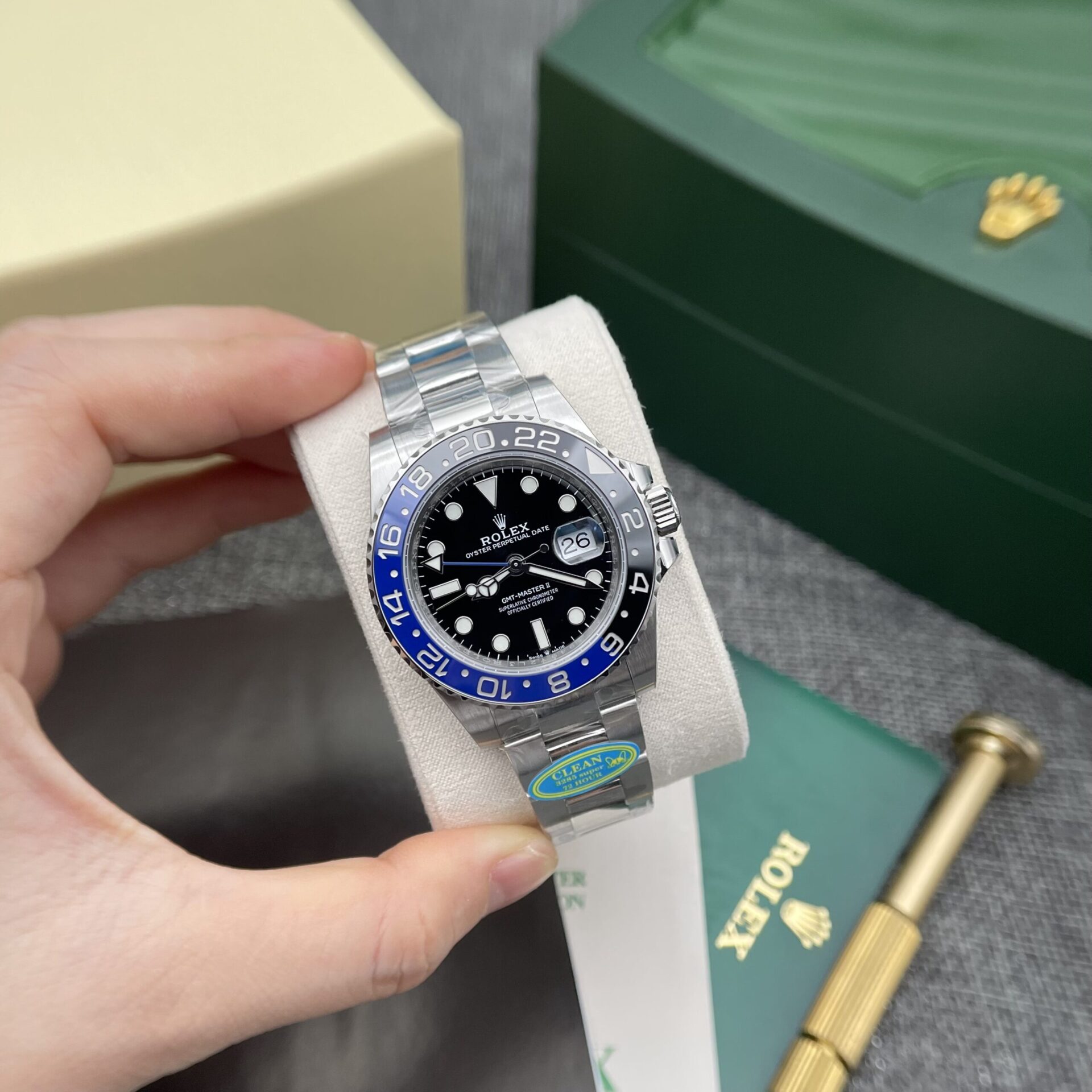 Rolex GMT-Master II 116710BLNR Replica Watch Batman 40mm