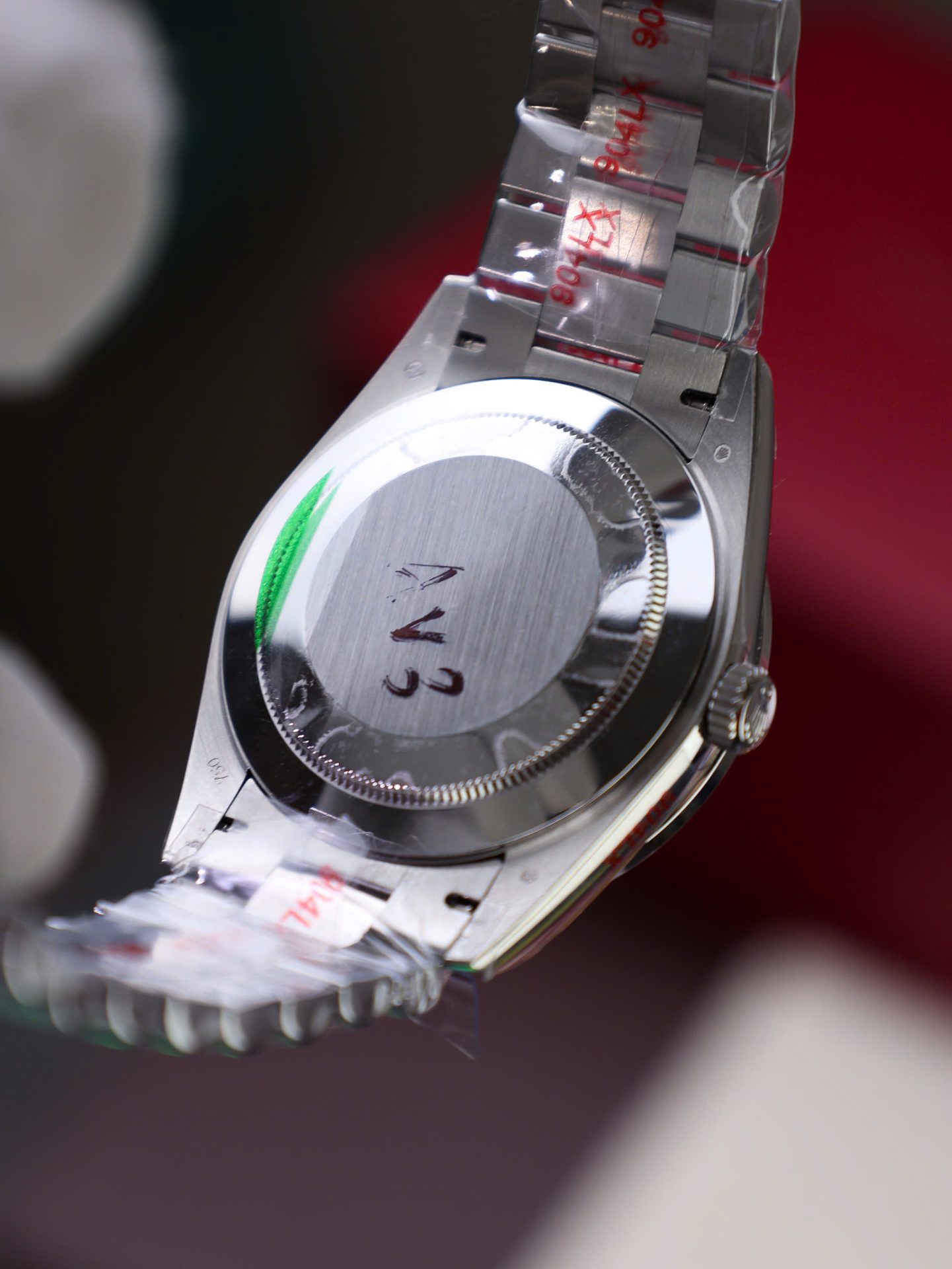 Rolex Day-Date Best Copies Watch Meteorite Wial Custom Diamonds Moissanite Baguette 40mm