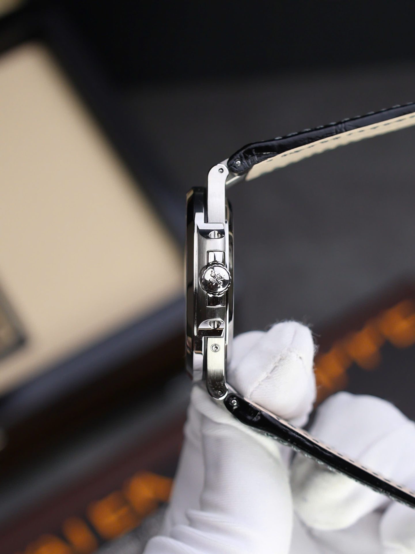 Patek Philippe Nautilus 5724 Blue Dial Replica Watch Full Function PPF Factory 40mm