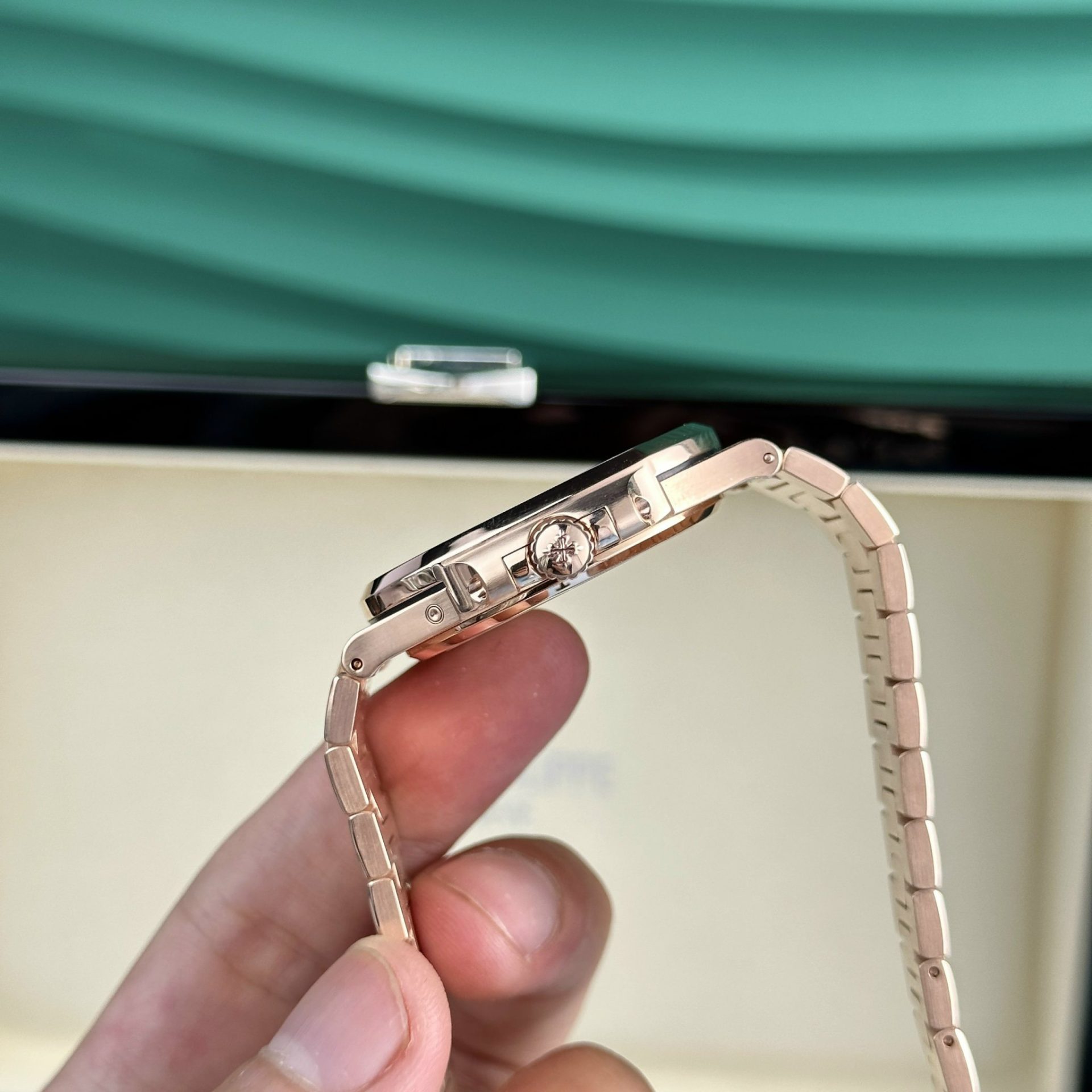 Patek Philippe Nautilus 5712R Custom Gold Wrapped Refined Movement 40mm
