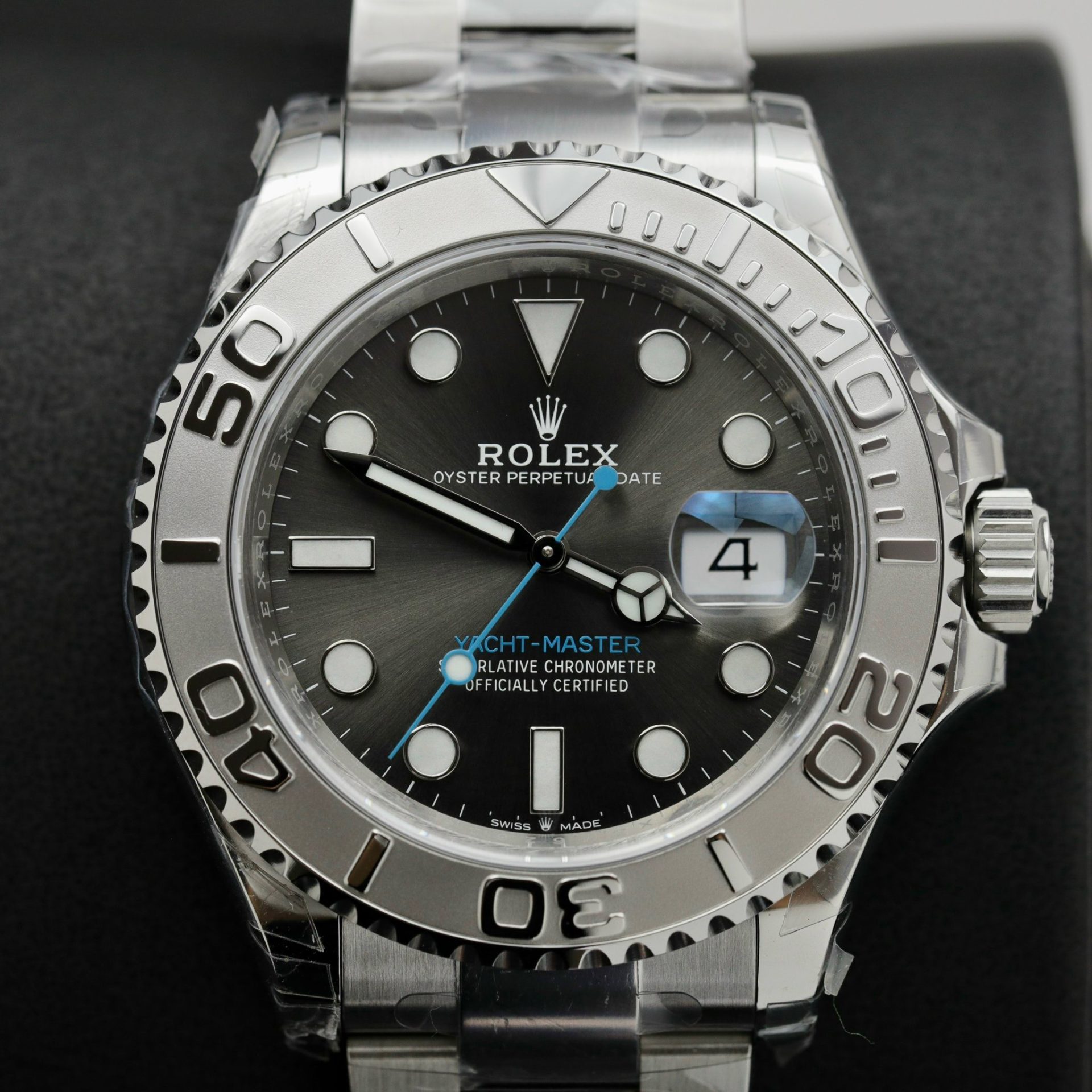 Rolex Replica Watch Yacht-Master 268622 Gray Dial VS Factory 40mm