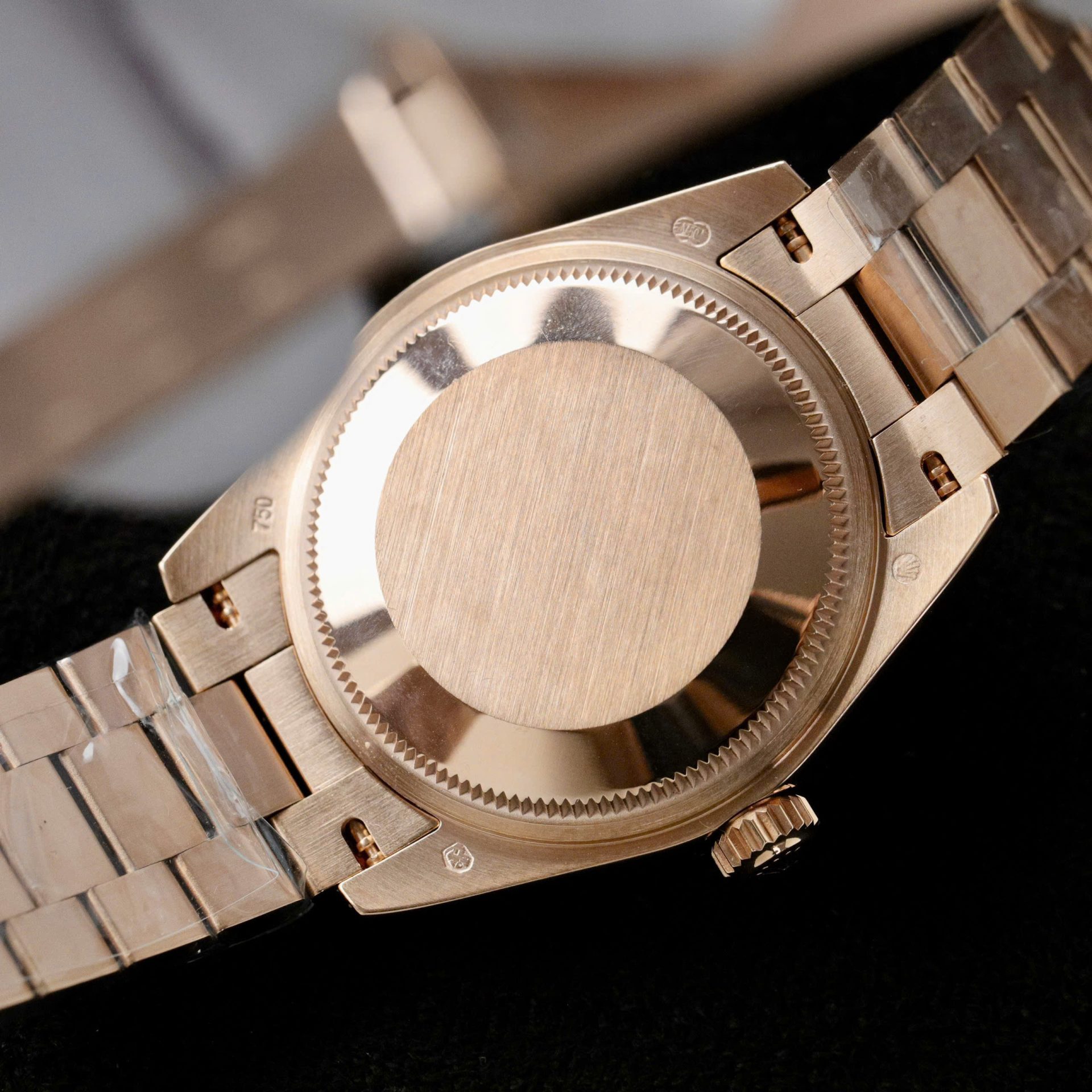 Rolex DateJust Butterfly Dial Copies Watches Rose Gold Wrapped 18K + Diamonds Moissanite 31mm