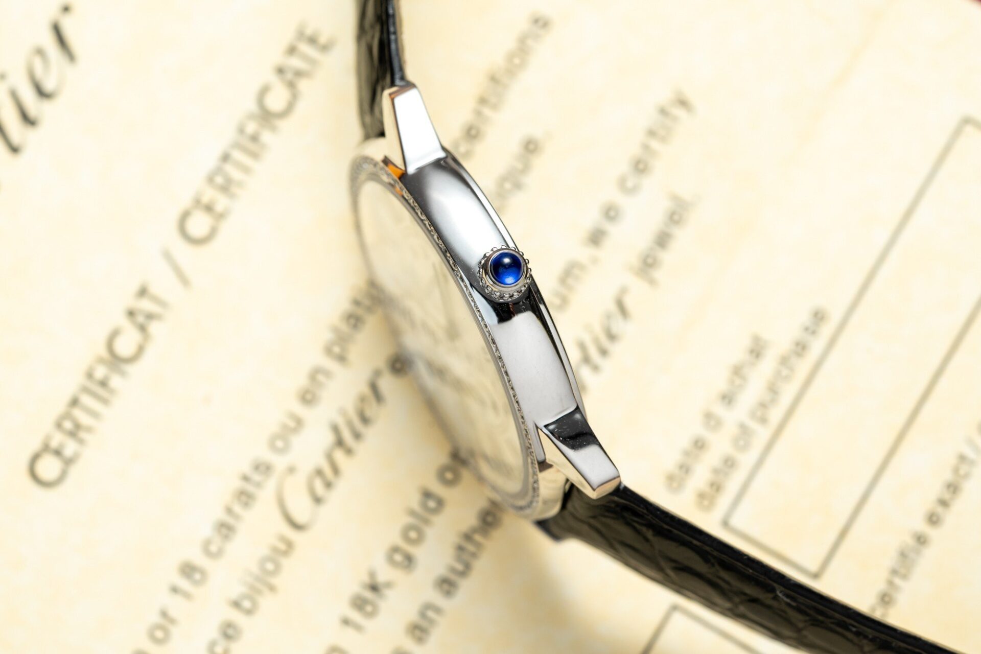 Cartier Ronde Natural Diamond Replica 1:1 Watch For Women 36mm