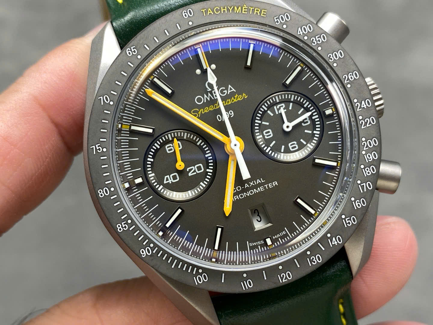 Omega Speedmaster Grey Side of the Moon Porsche Club of America Edition Replica Wath 44mm