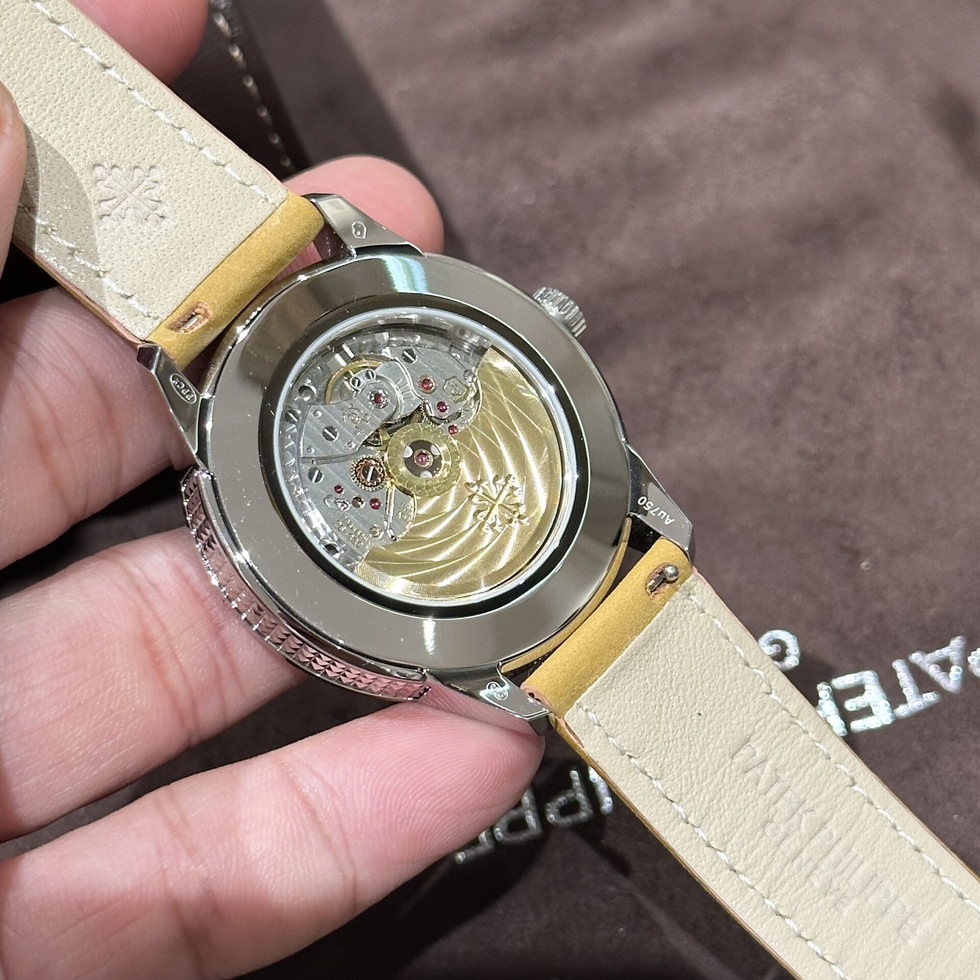 Patek Philippe Calatrava 5226G Best Replica Watch Leather Strap 40mm