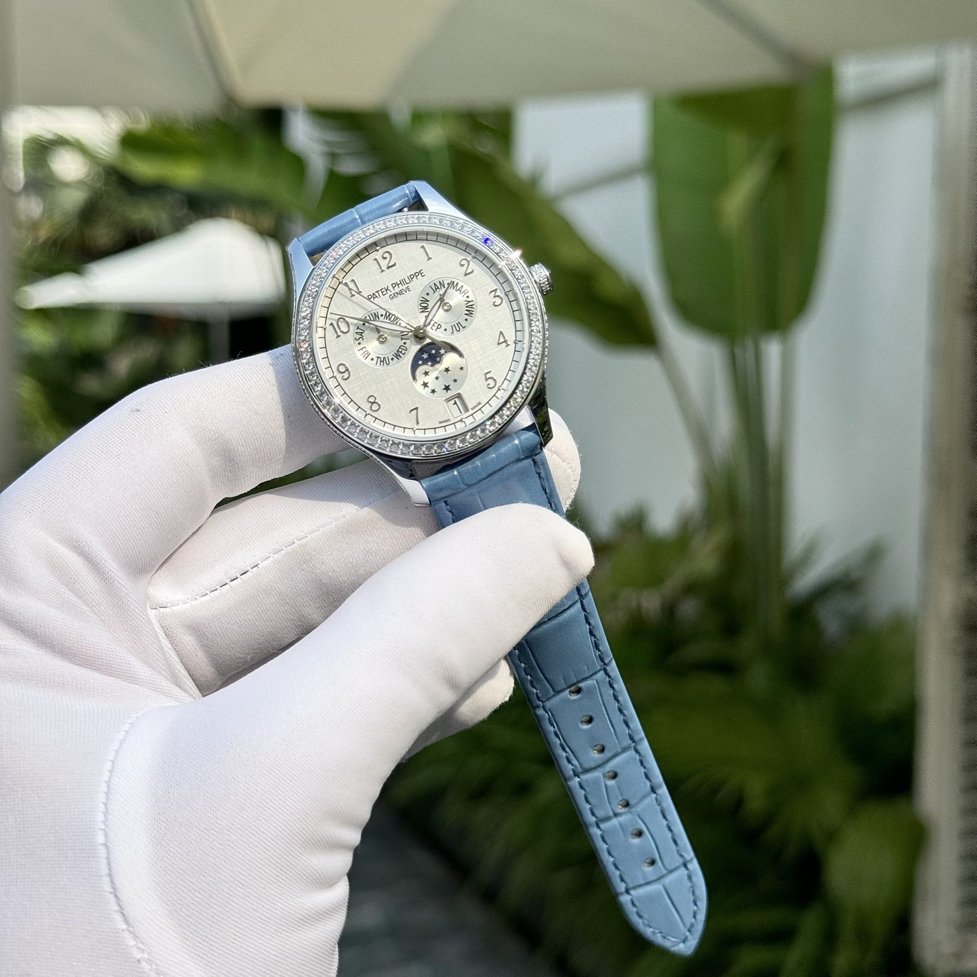 Patek Philippe Replica Watch Complications 4947G Leather Strap 38mm