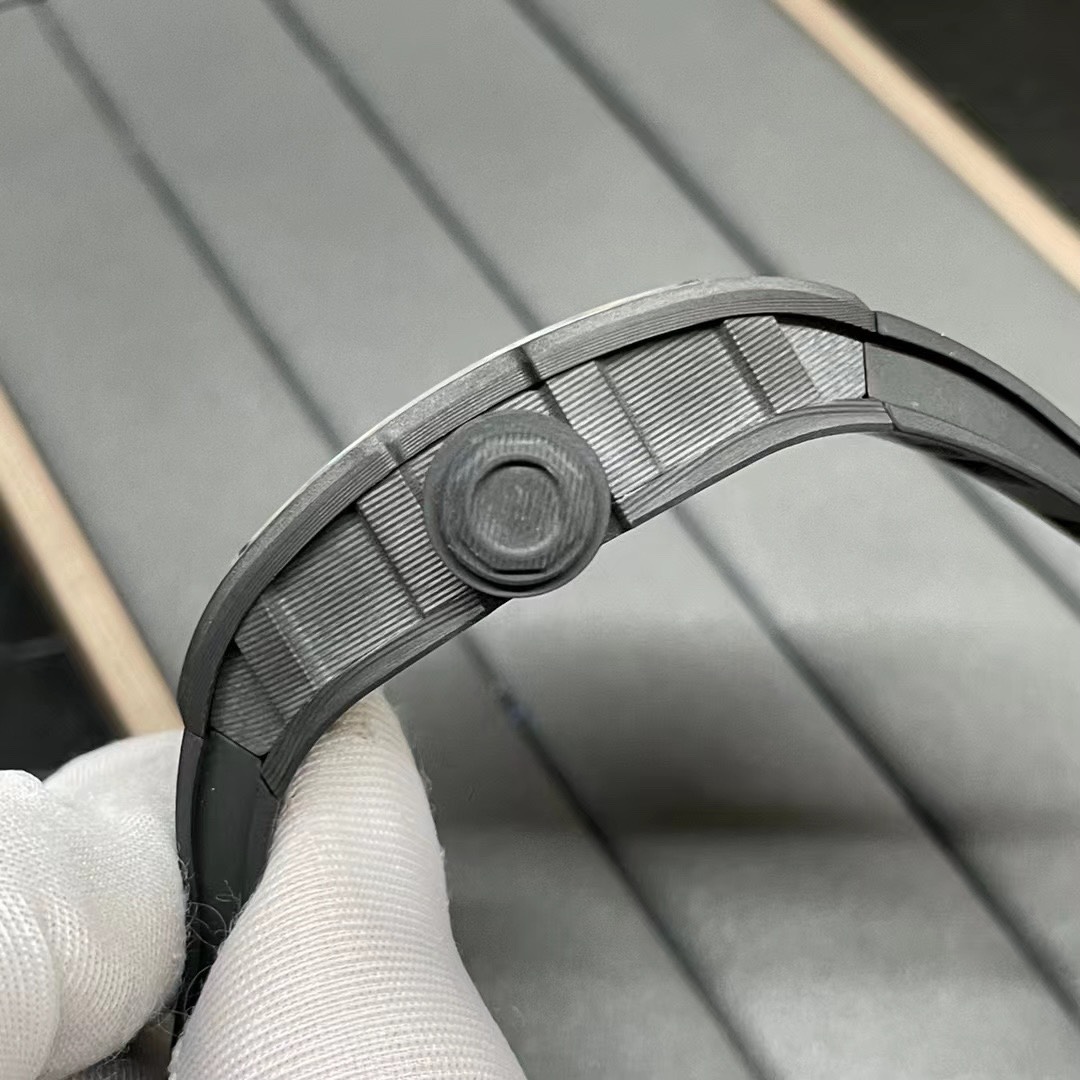 Richard Mille RM055 Carbon NTPT Replica 1:1 Watch Black BBR 45mm