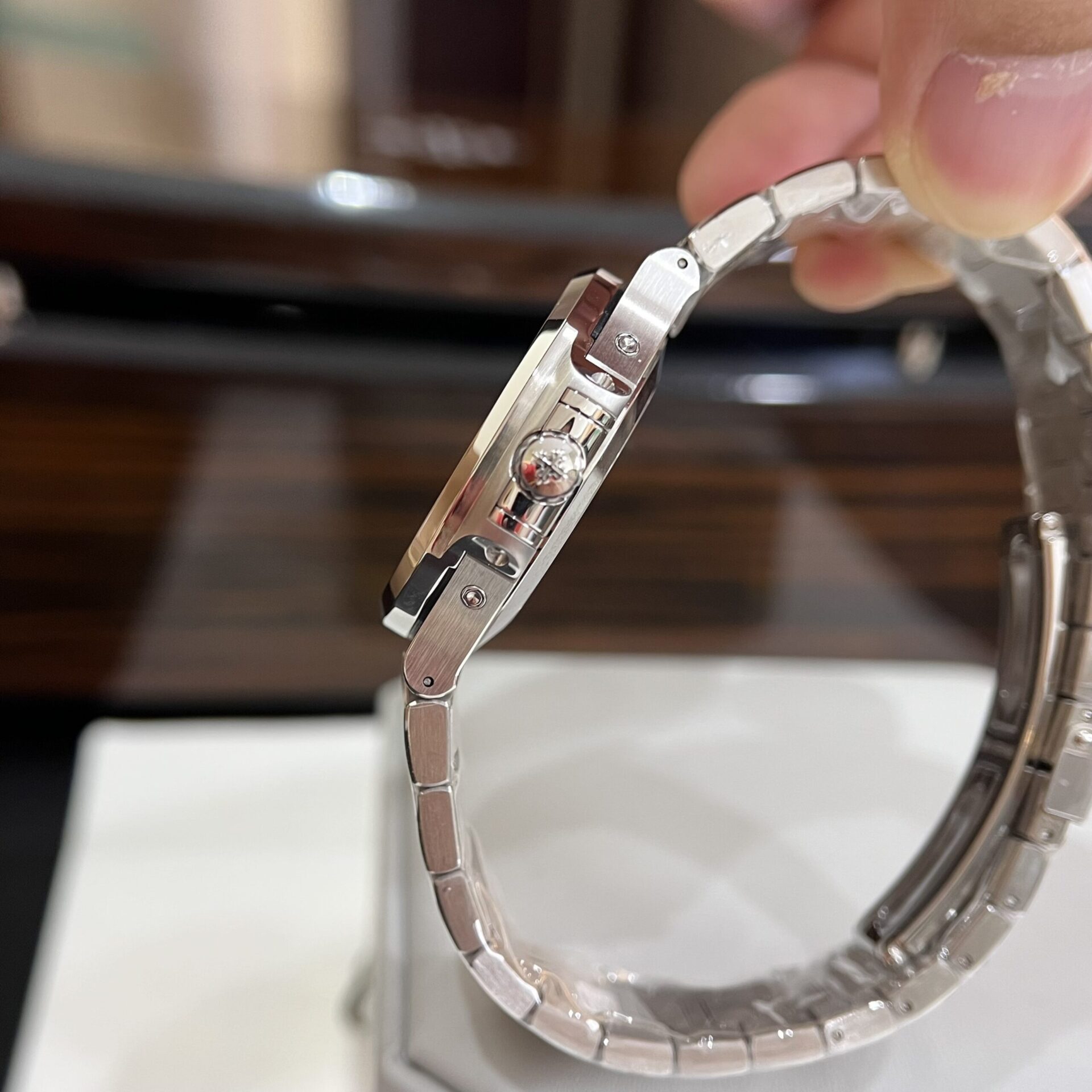 Patek Philippe Replica Watches Nautilus 5726G Blue Dial GR Factory 40.5mm