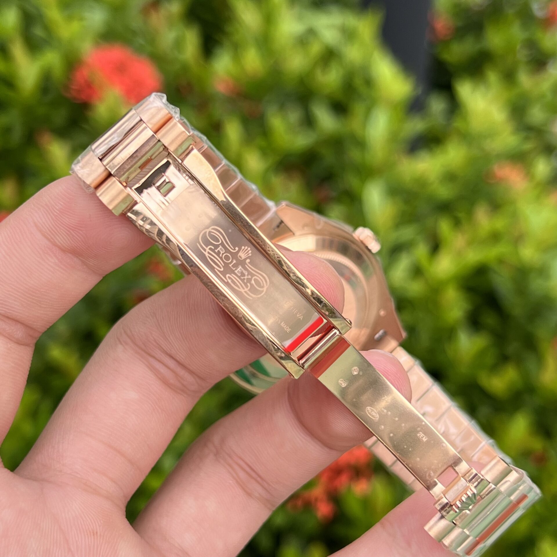 Rolex Day-Date Replica 1:1 Watch Chocolate Dial EW Factory 40mm