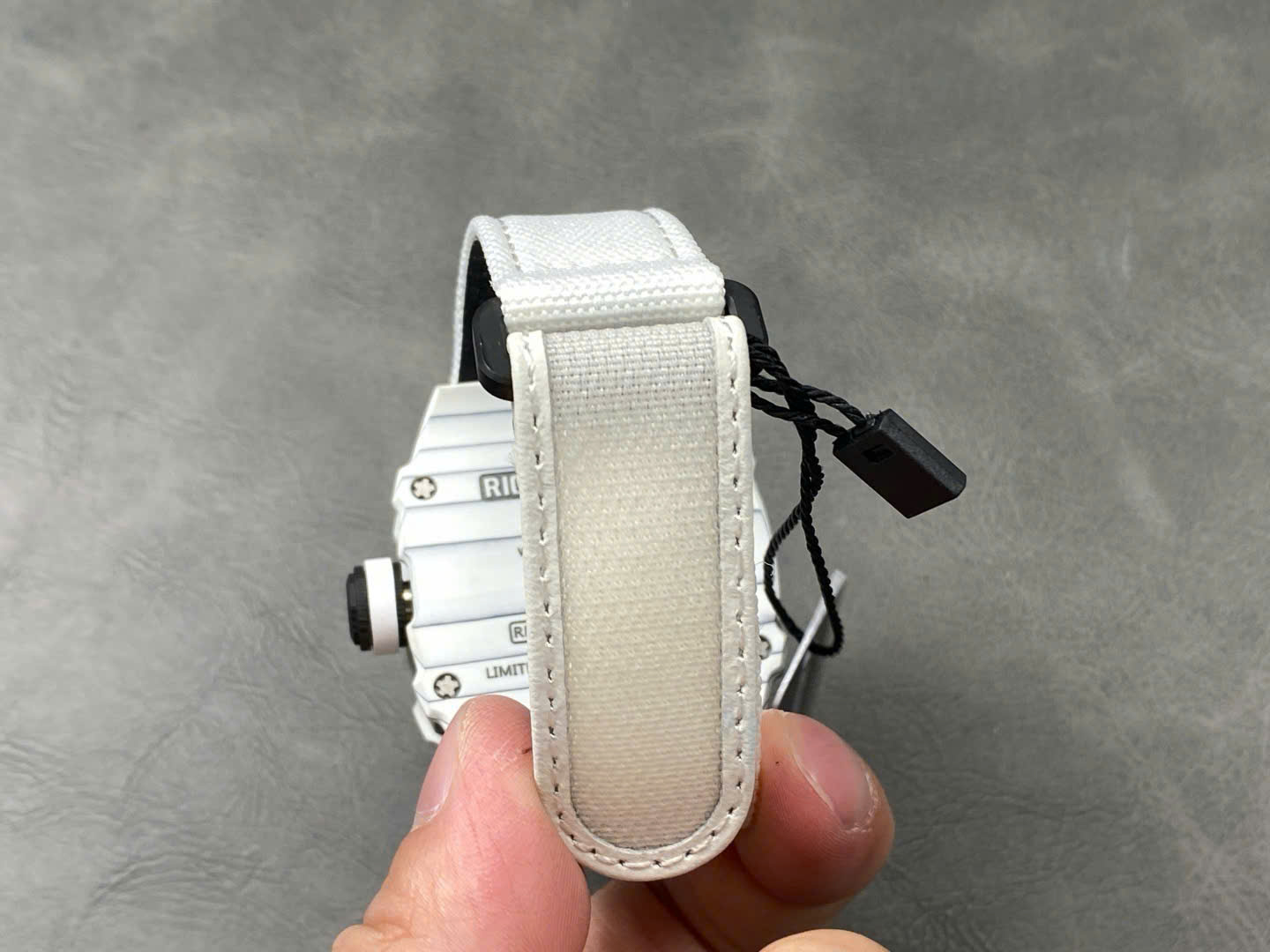 Richard Mille RM27-02 Rafael Nadal Tourbillon White Carbom Best Replica Watches 40x48mm