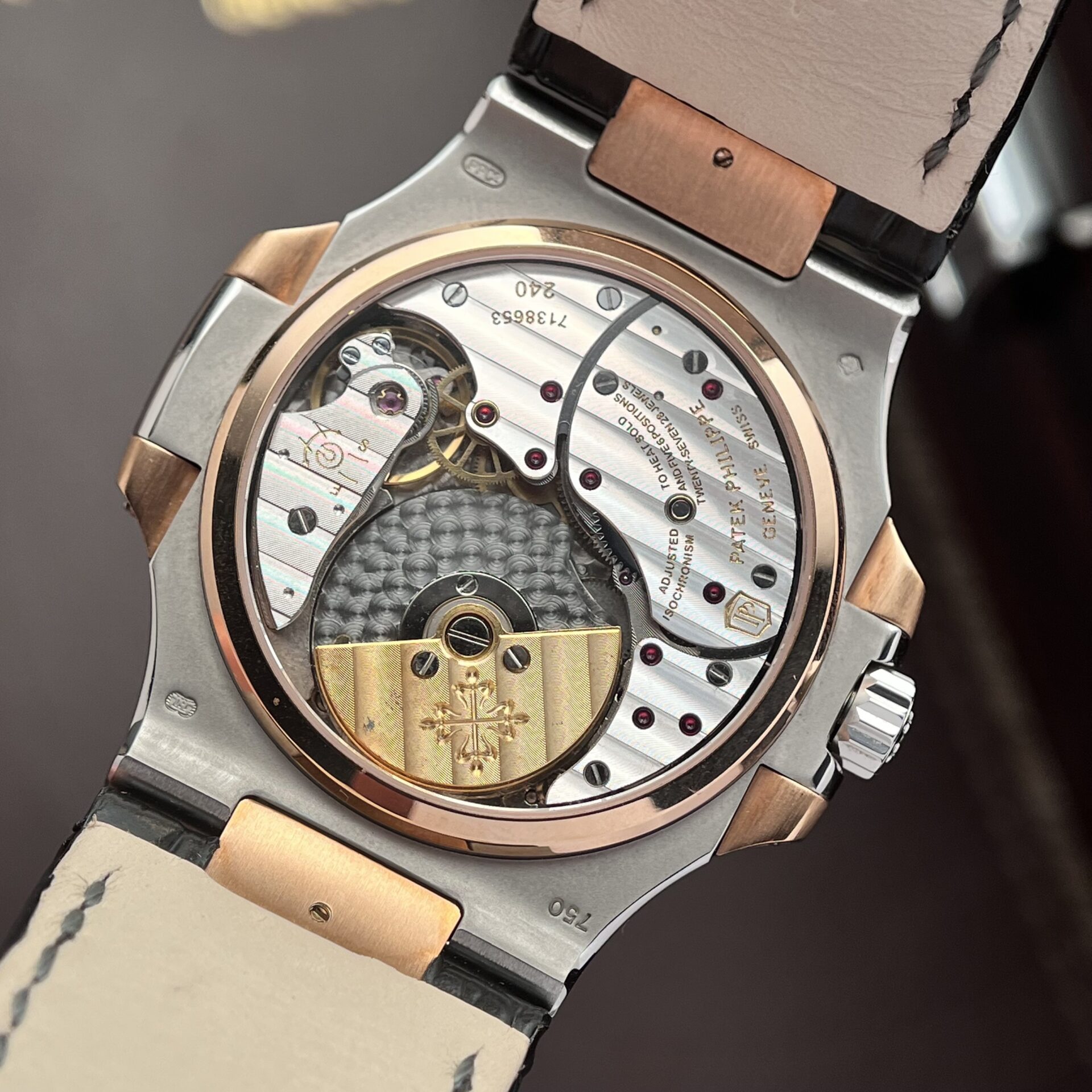 Patek Philippe 5712R Demi Rose Gold High Quality Replica Watch Factory GR 40mm