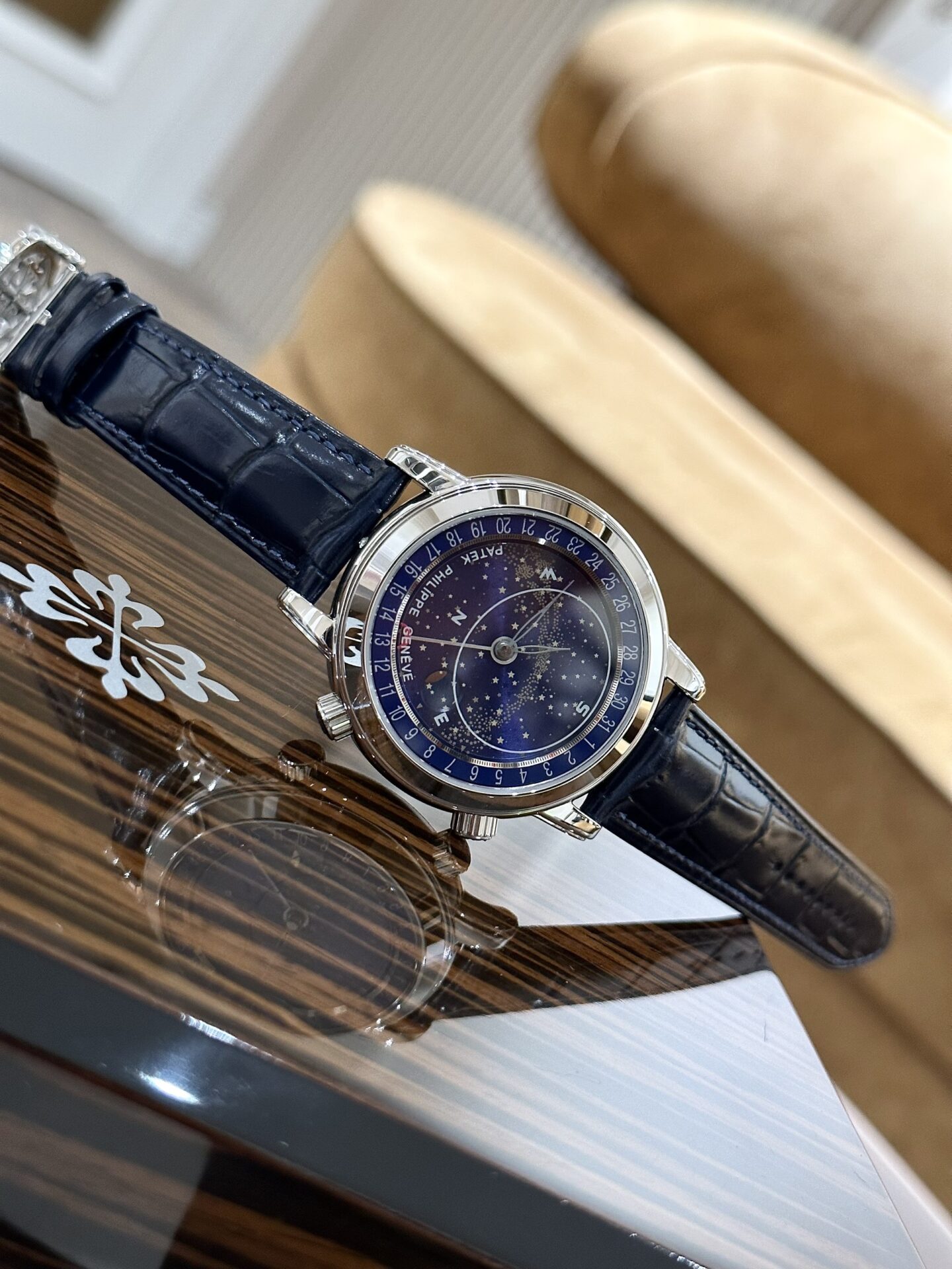 Patek Philippe Complications 6102 Replica 11 Watch Blue 44mm