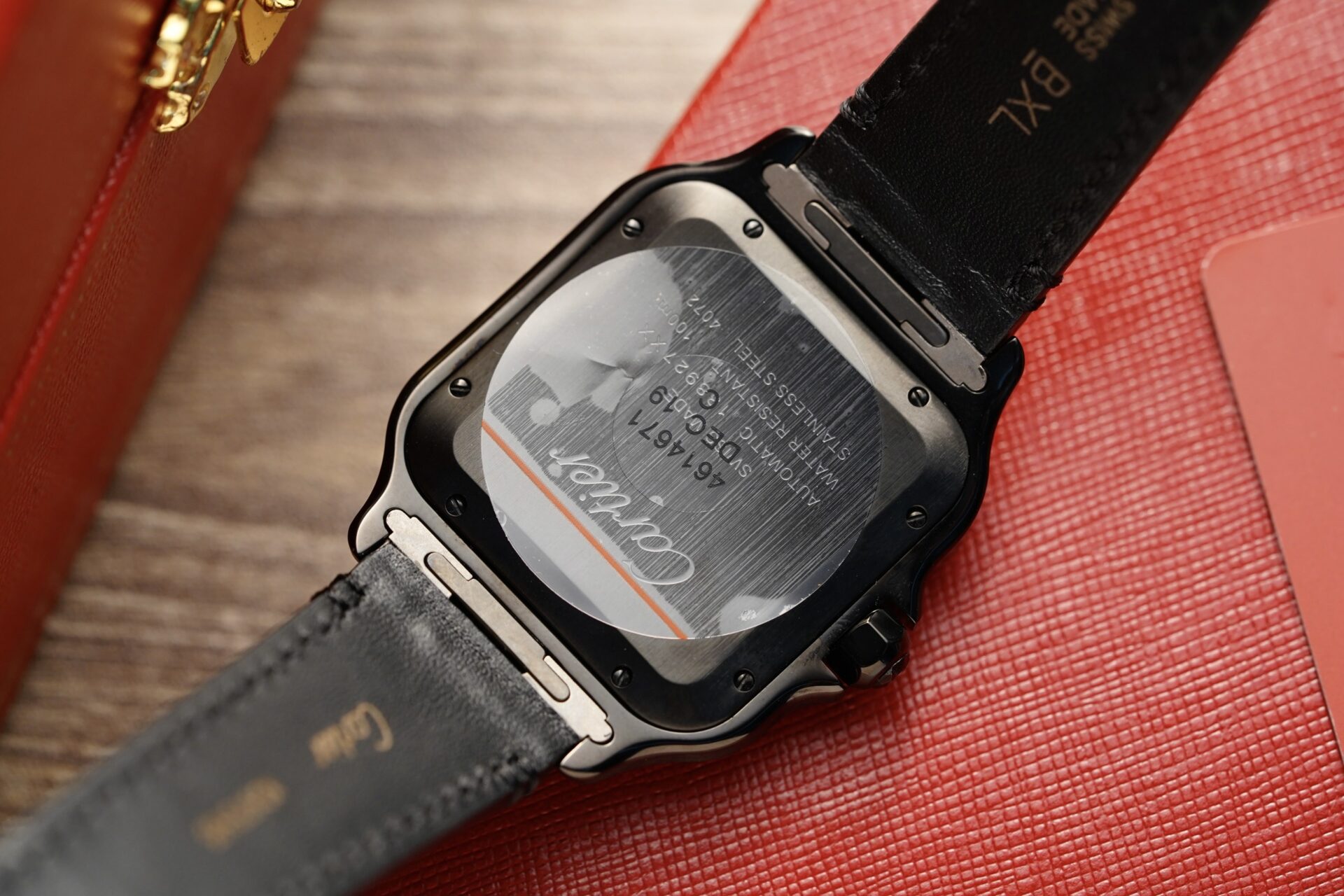 Cartier Best Replica Watch Santos De Cartier WSSA0039 Black Dial BV Factory 39.8mm