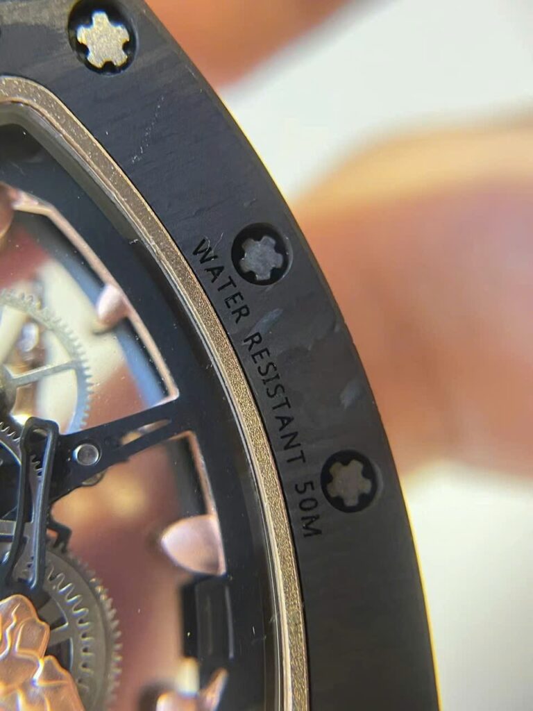 Richard Mille RM66 Custom Tourbillon Carbon 18K Gold Wrapped VIP 42.7mm