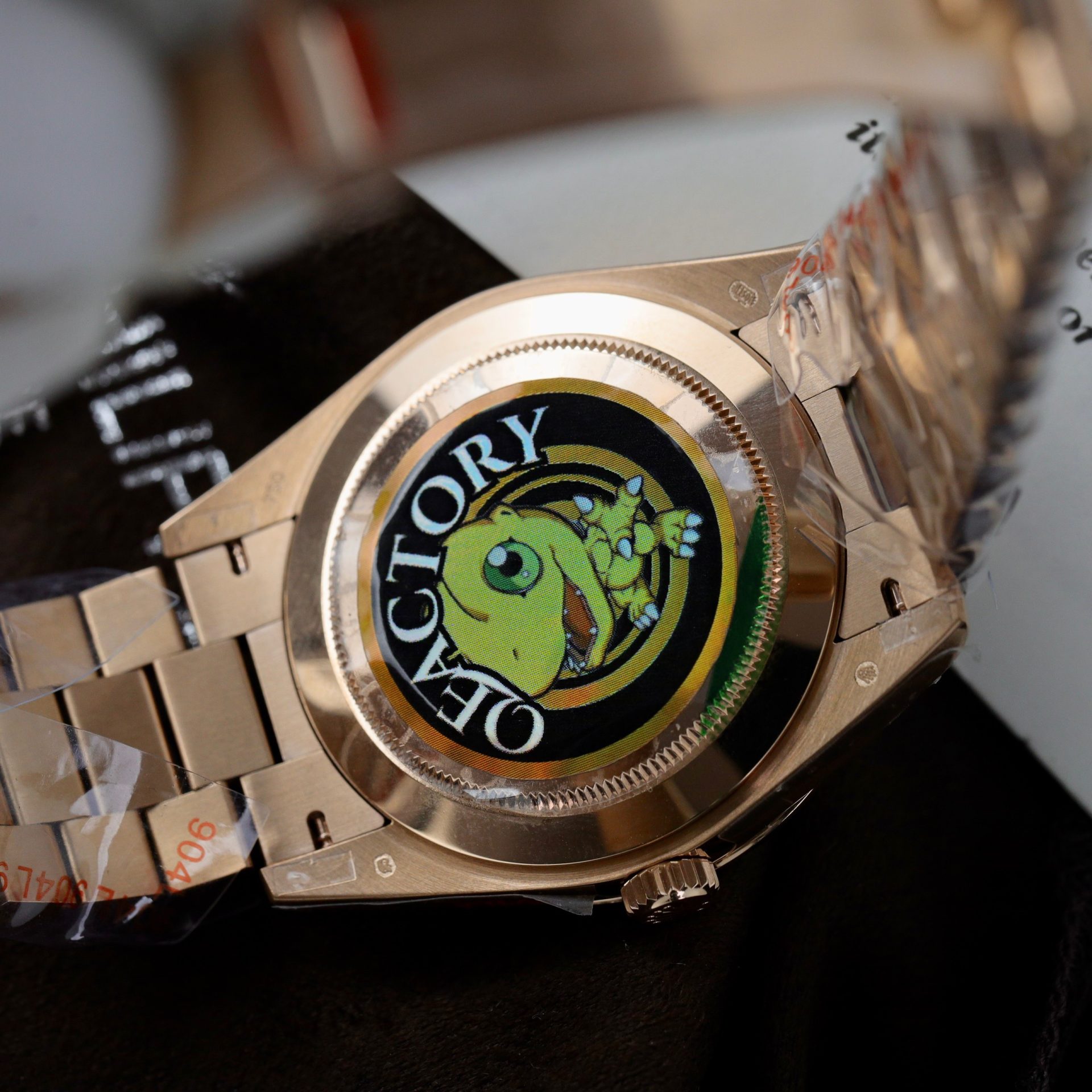 Rolex Replica Watch Day-Date 228235 Lava Dial Weight 185 Grams QF Factory 40mm