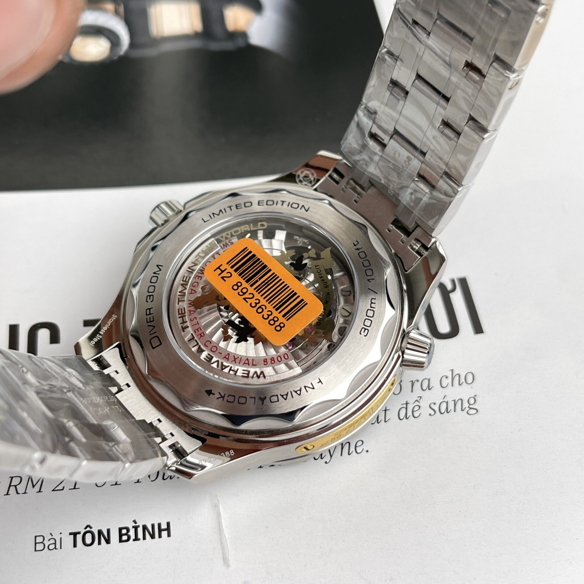 Omega Replica Watch Seamaster James Bond 007 Black Dial VS Factory 42mm