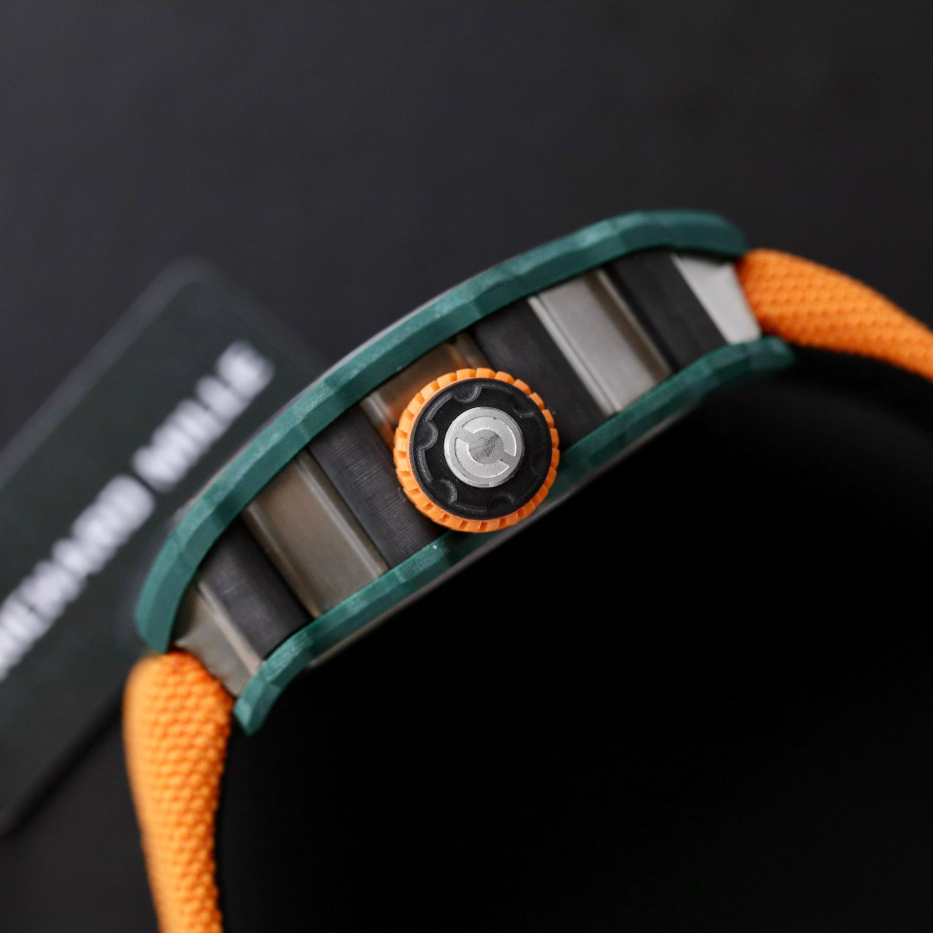 Richard Mille Replica Watch RM21-01 Tourbillon Carbon RM Factory 43mm