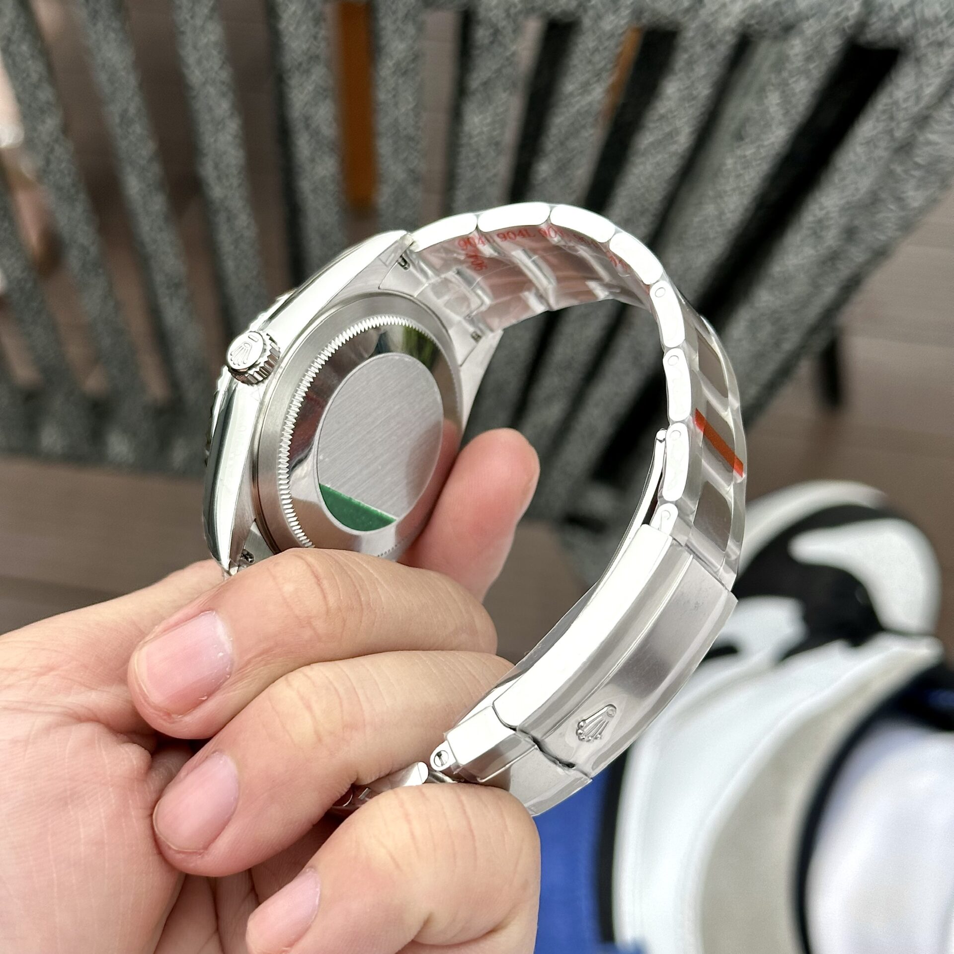 Rolex Sky-Dweller Replica 1:1 Watch Black Dial Silver N Factory 41mm Watch