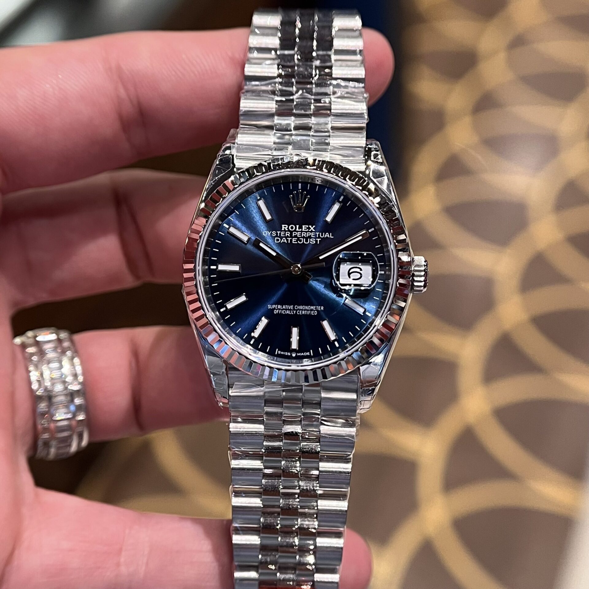 Rolex DateJust 126334 Replica Watches Blue Dial VS Factory 36mm